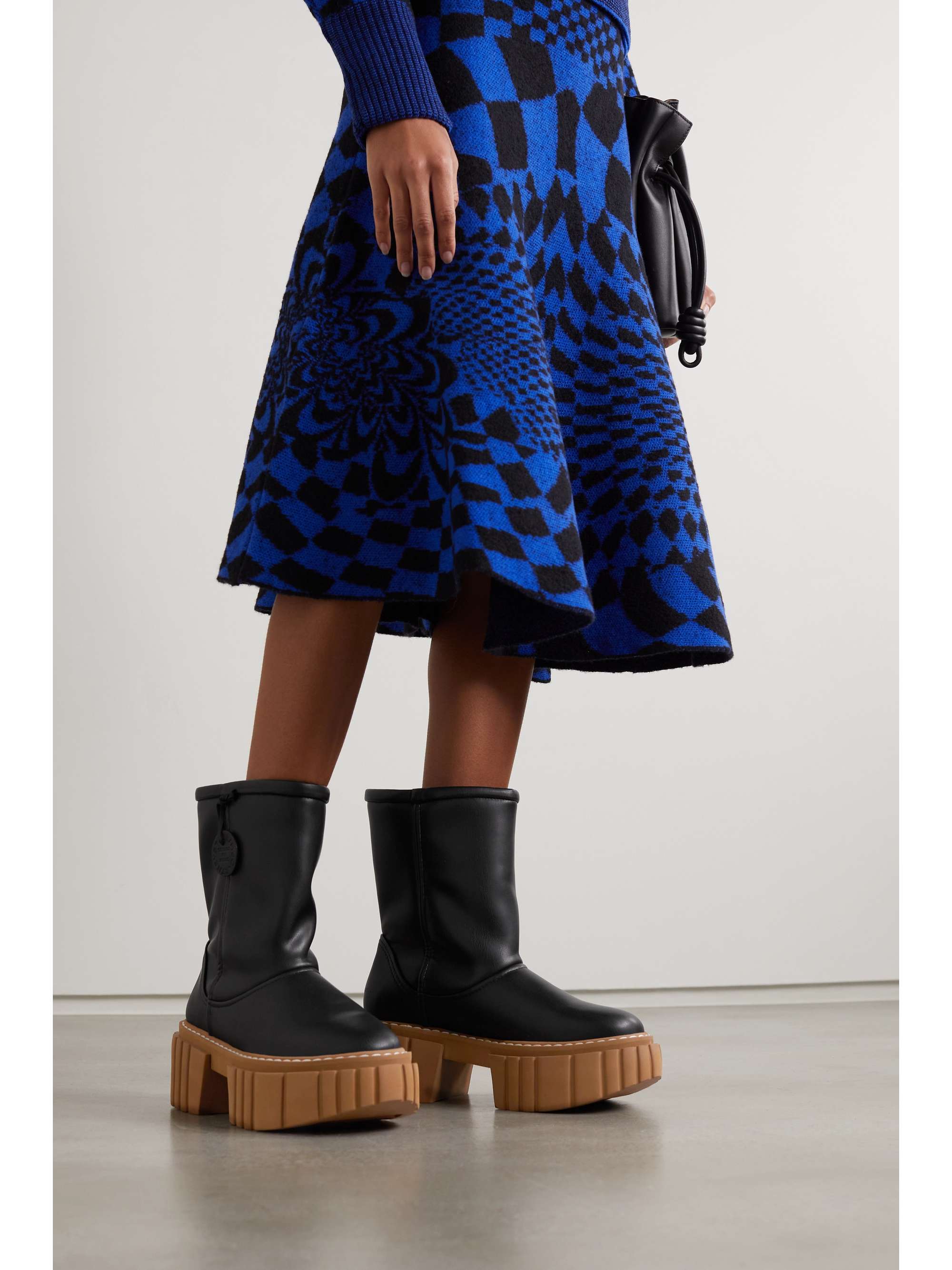 stella mccartney platform ankle boots