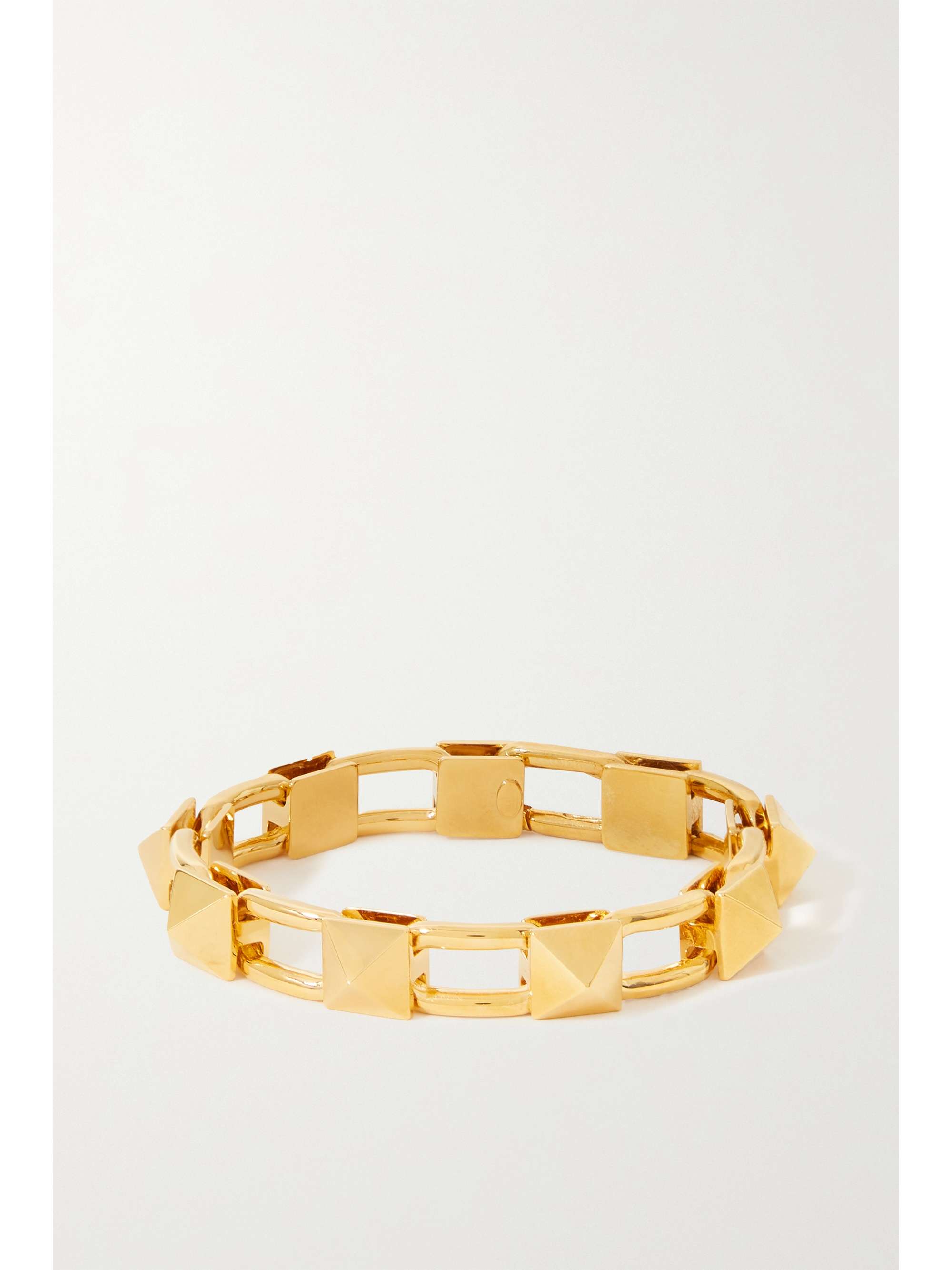 VALENTINO GARAVANI Valentino Garavani Rockstud goldtone bracelet NET