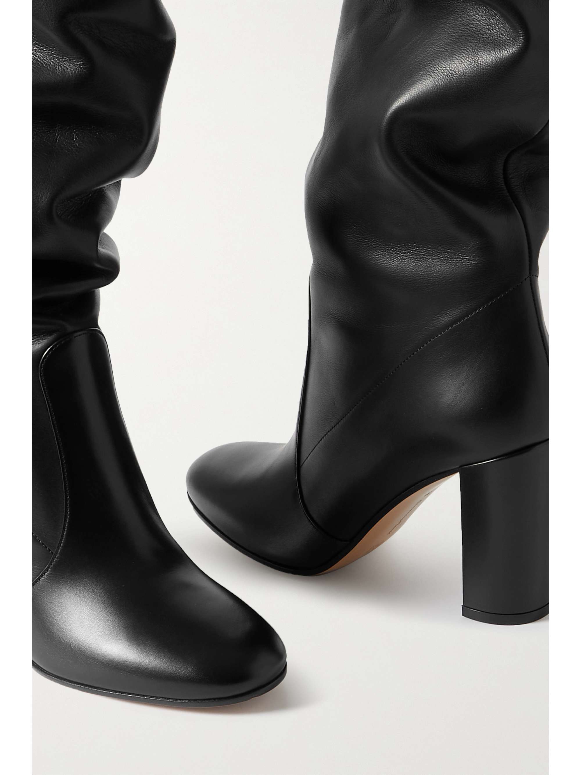 GIANVITO ROSSI Glen 85 suede knee boots