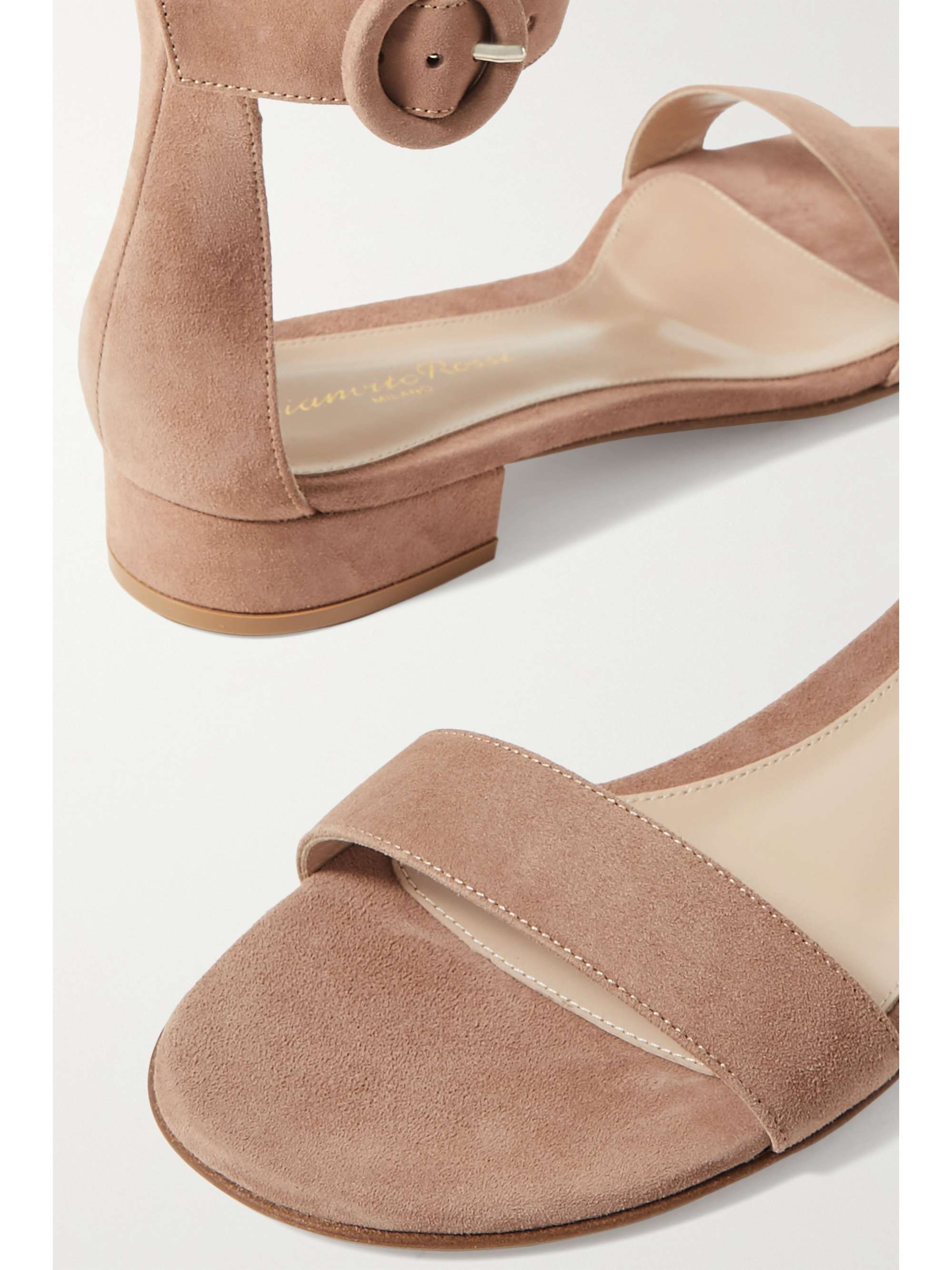GIANVITO ROSSI Portofino 20 suede sandals