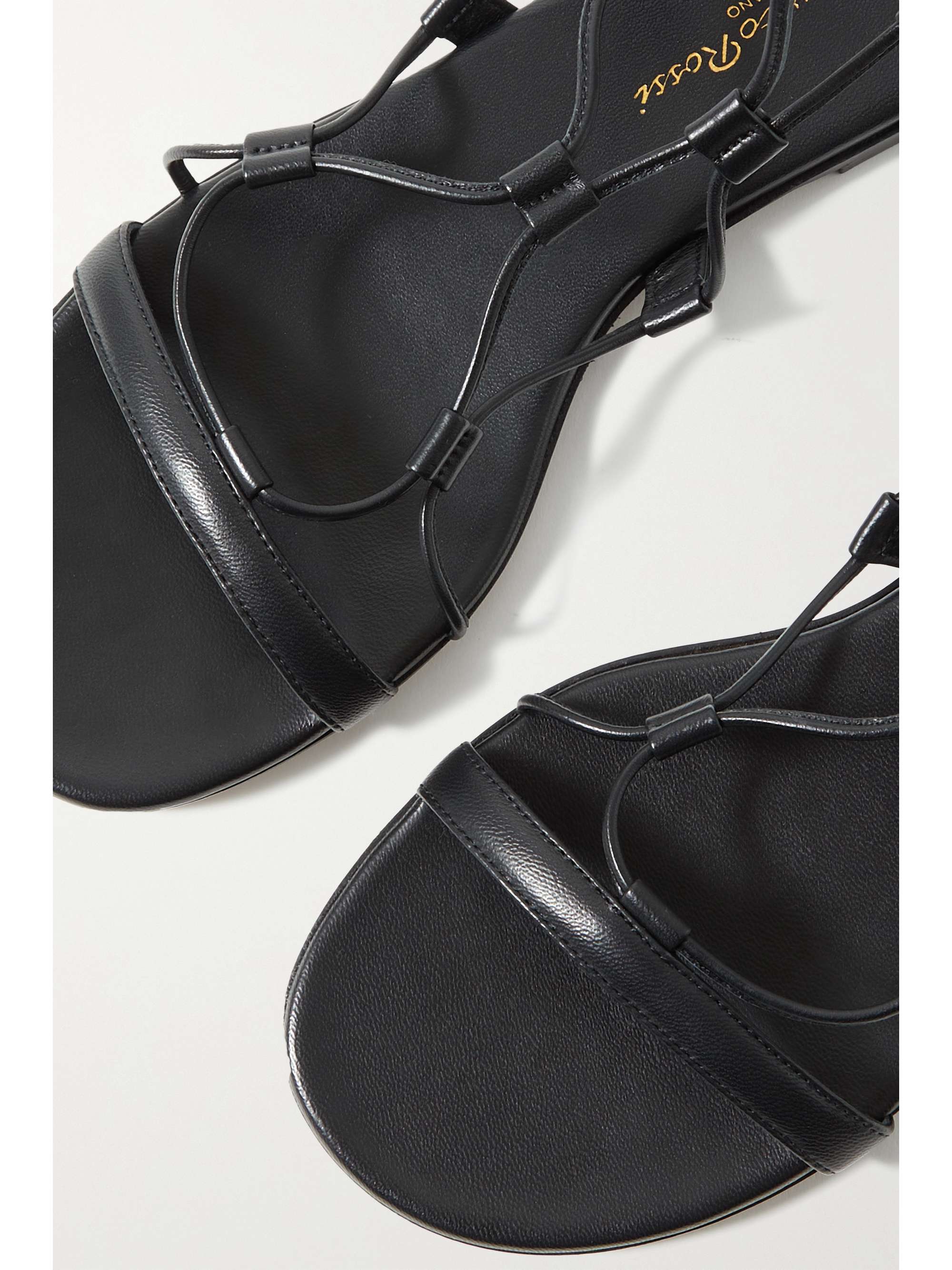GIANVITO ROSSI Giza lace-up leather sandals