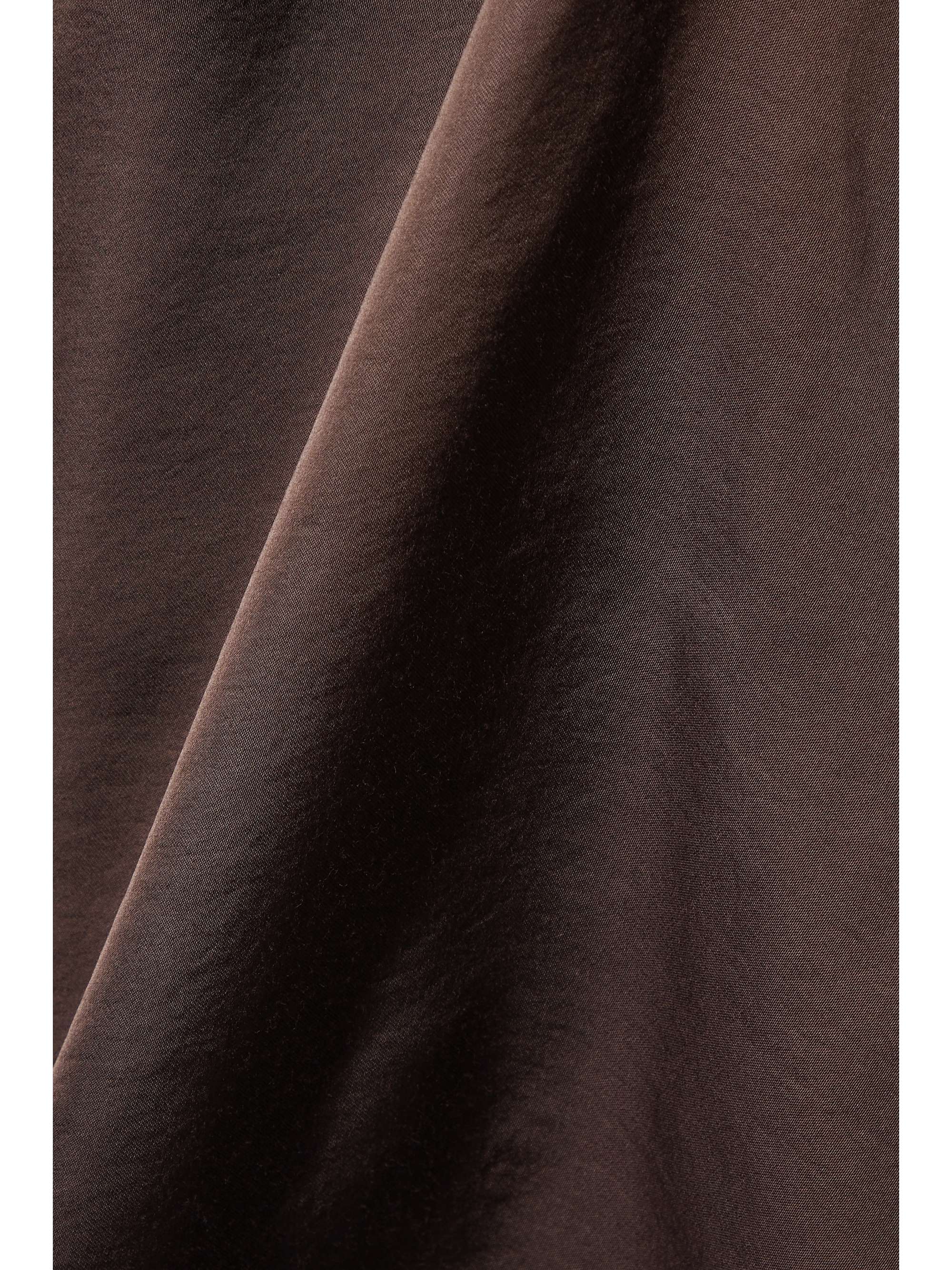 NILI LOTAN Brady satin T-shirt