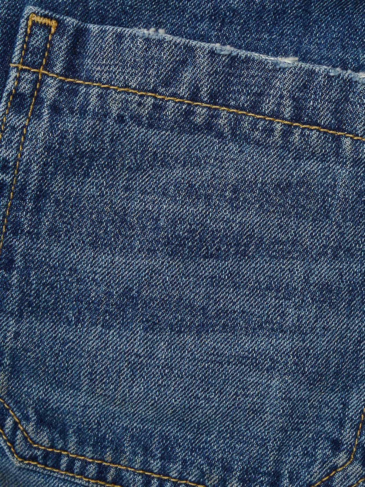 Nili Lotan Mollie Distressed Denim Shorts In Mid Denim