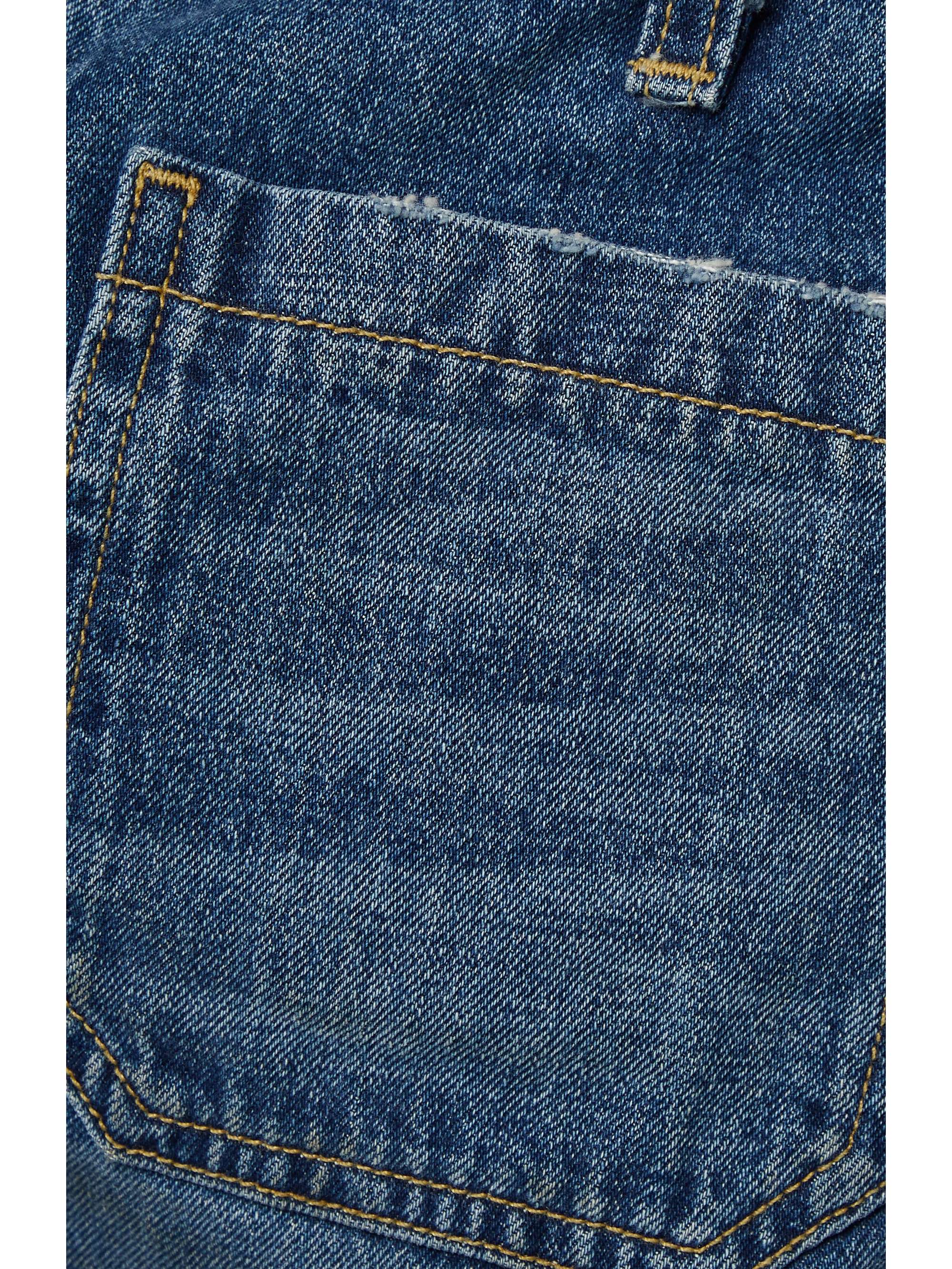 NILI LOTAN Mollie distressed denim shorts