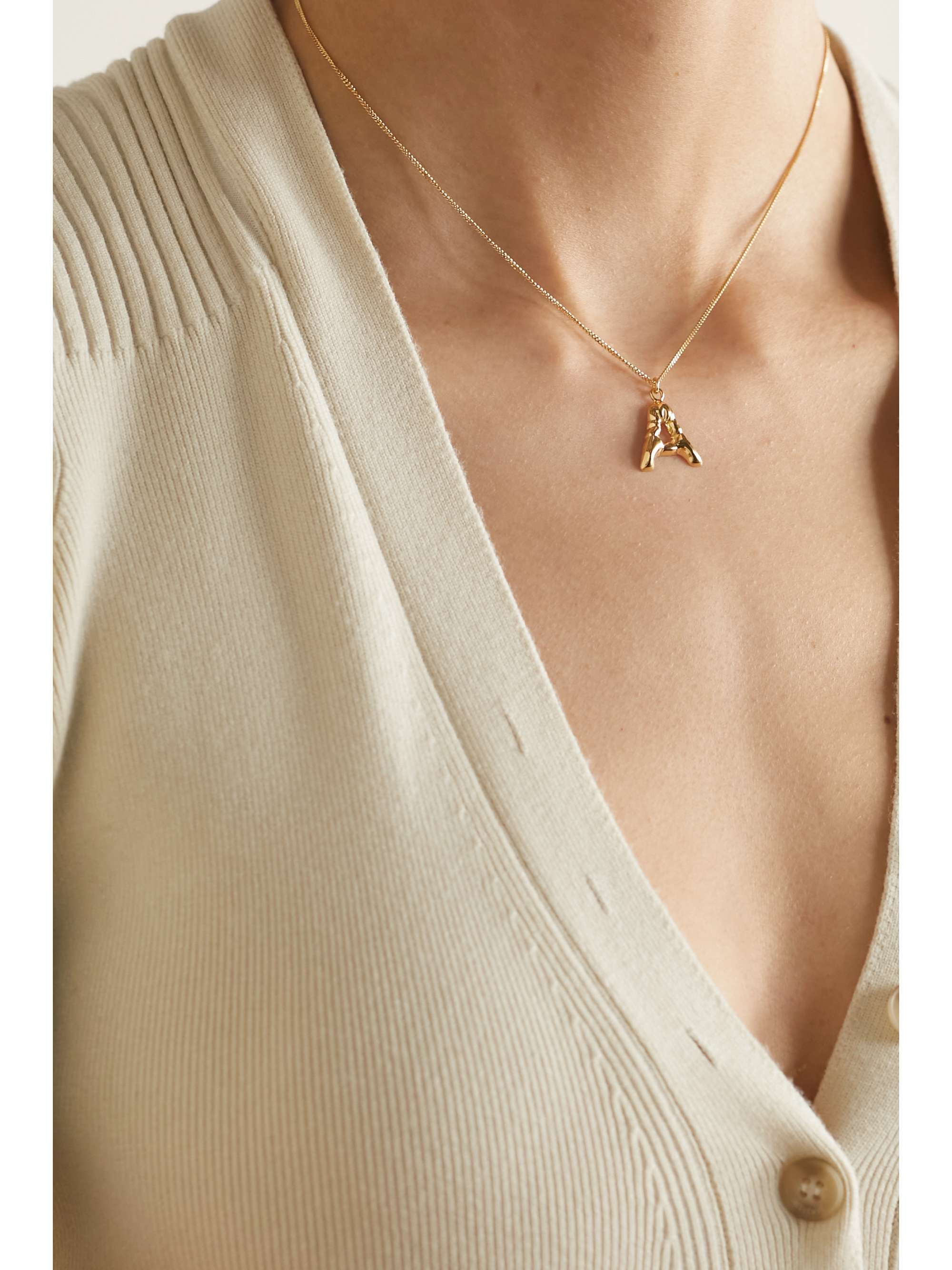 COMPLETEDWORKS Classicworks gold vermeil necklace