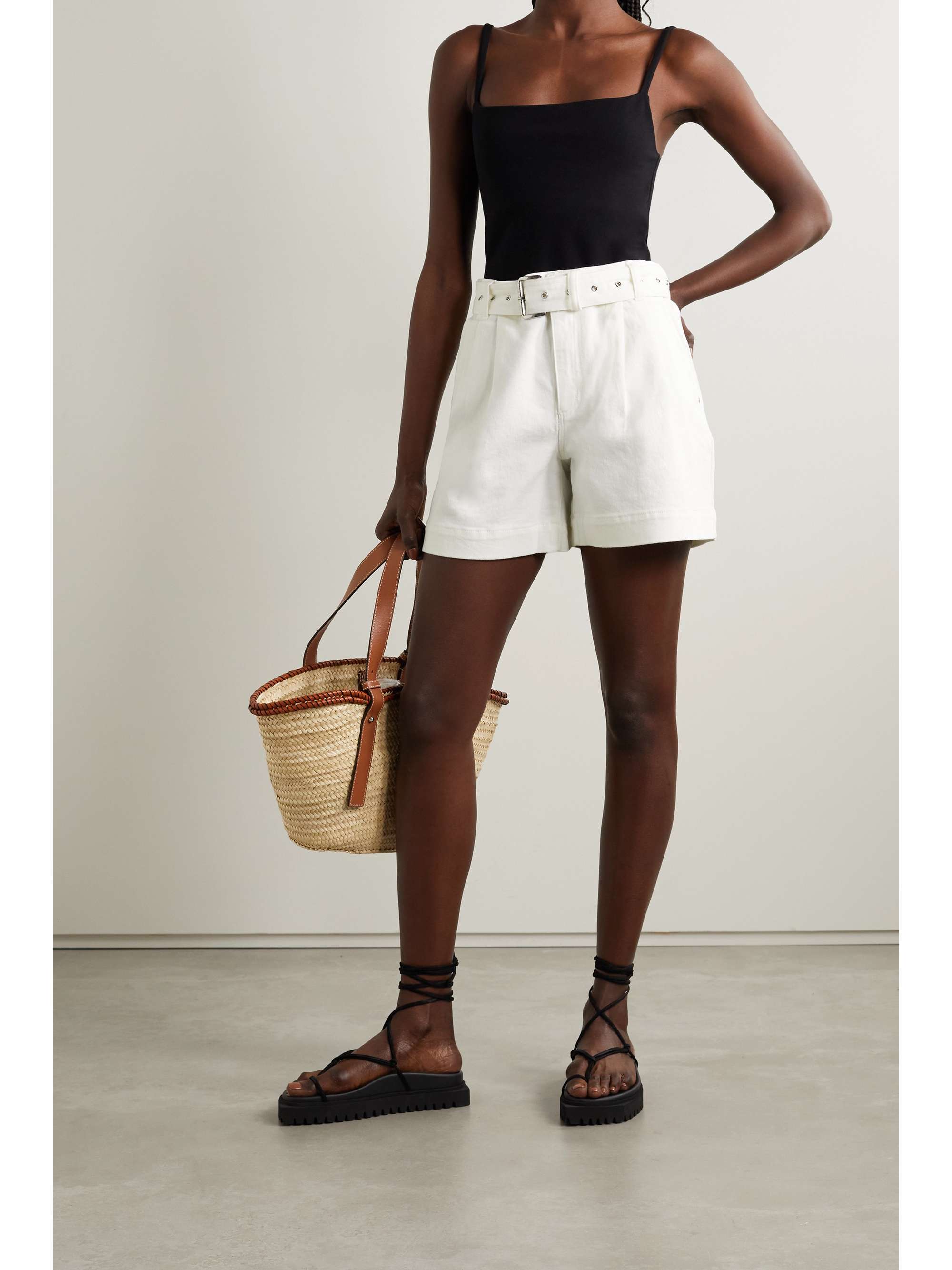 michael kors denim shorts
