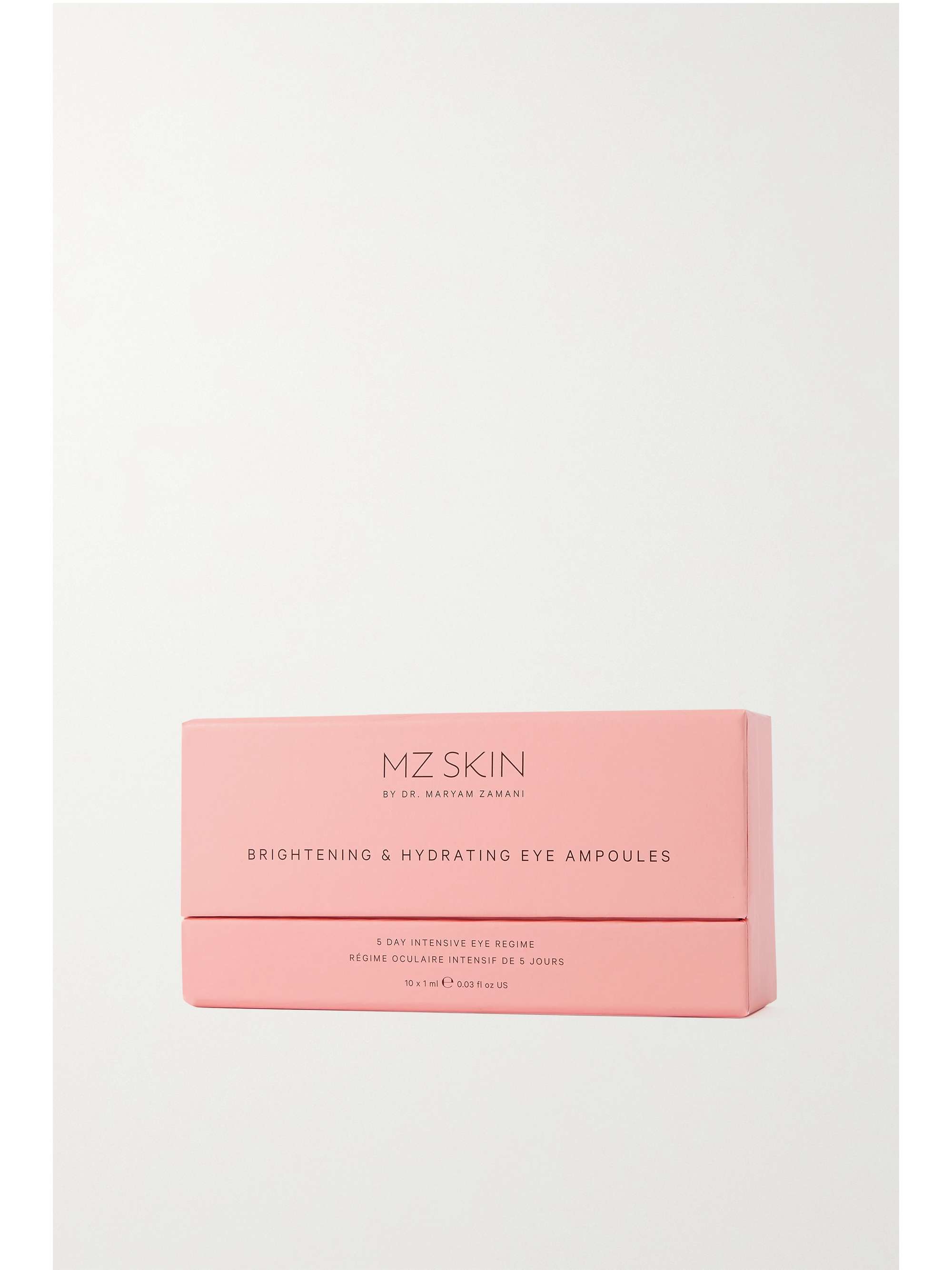 MZ SKIN Brightening & Hydrating Eye Ampoules, 10 x 1ml