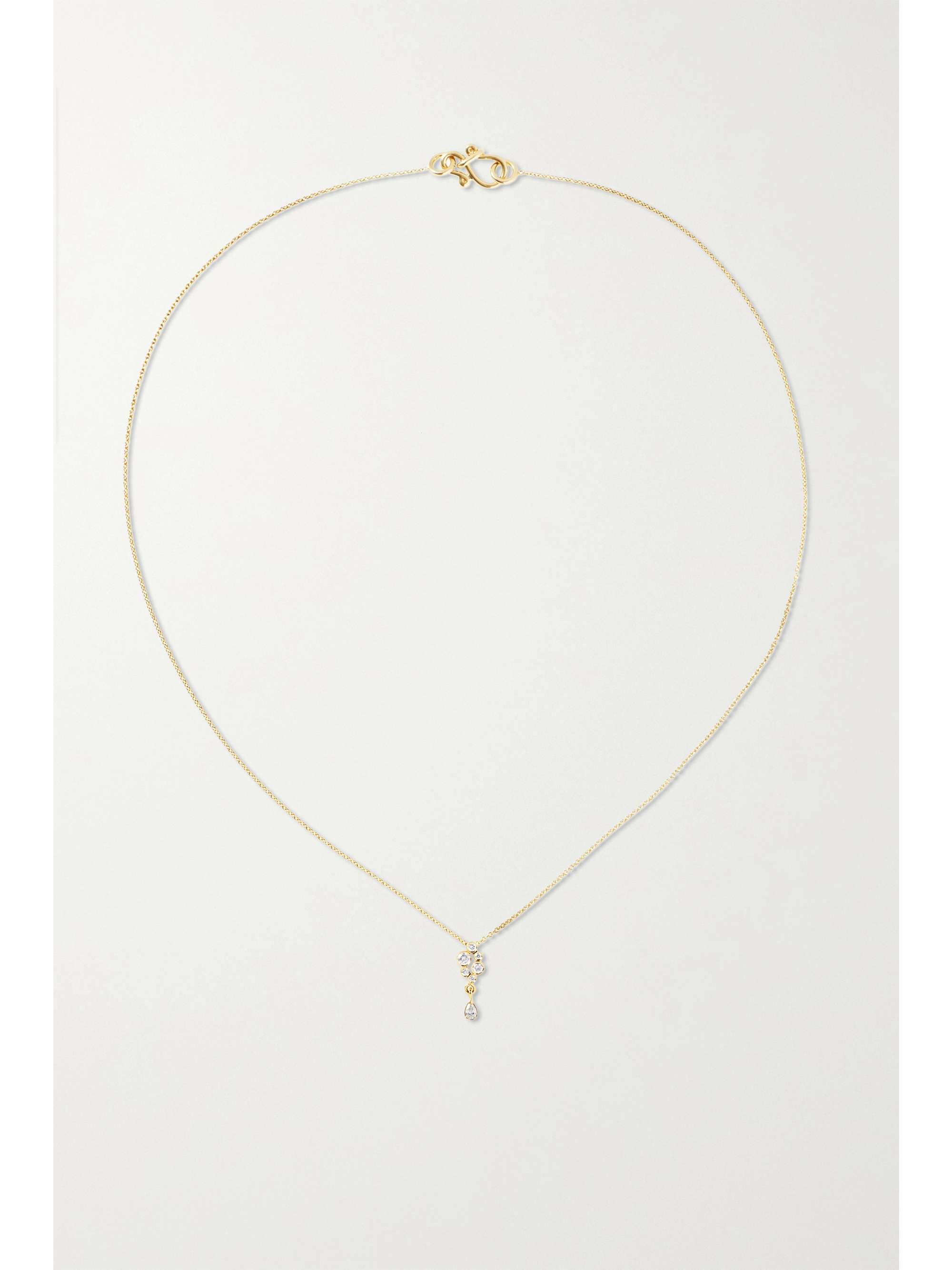 SOPHIE BILLE BRAHE Splash Diamant 18-karat gold diamond necklace