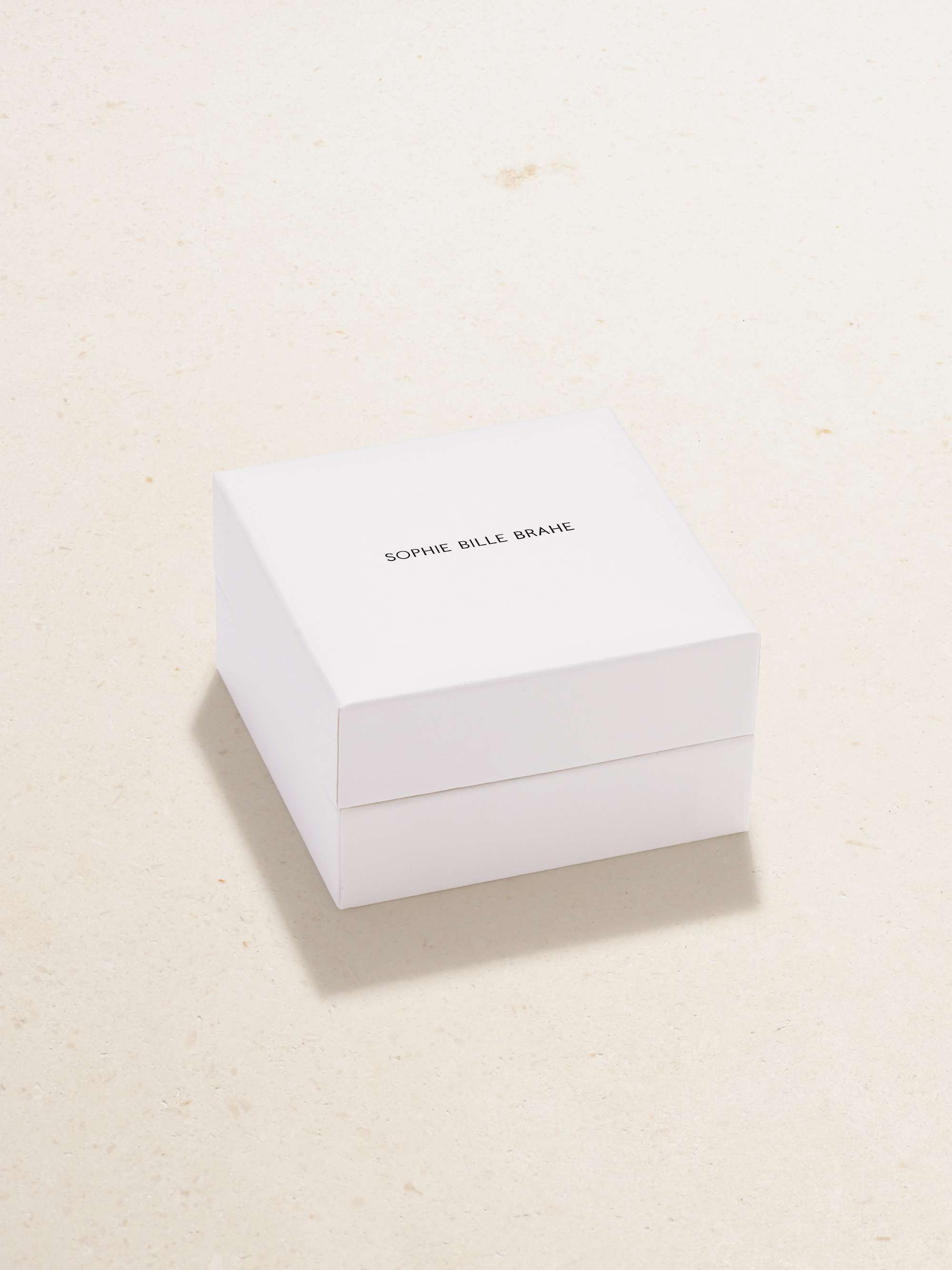 SOPHIE BILLE BRAHE Mini Peggy Perlenkette mit Details aus 14 Karat Gold