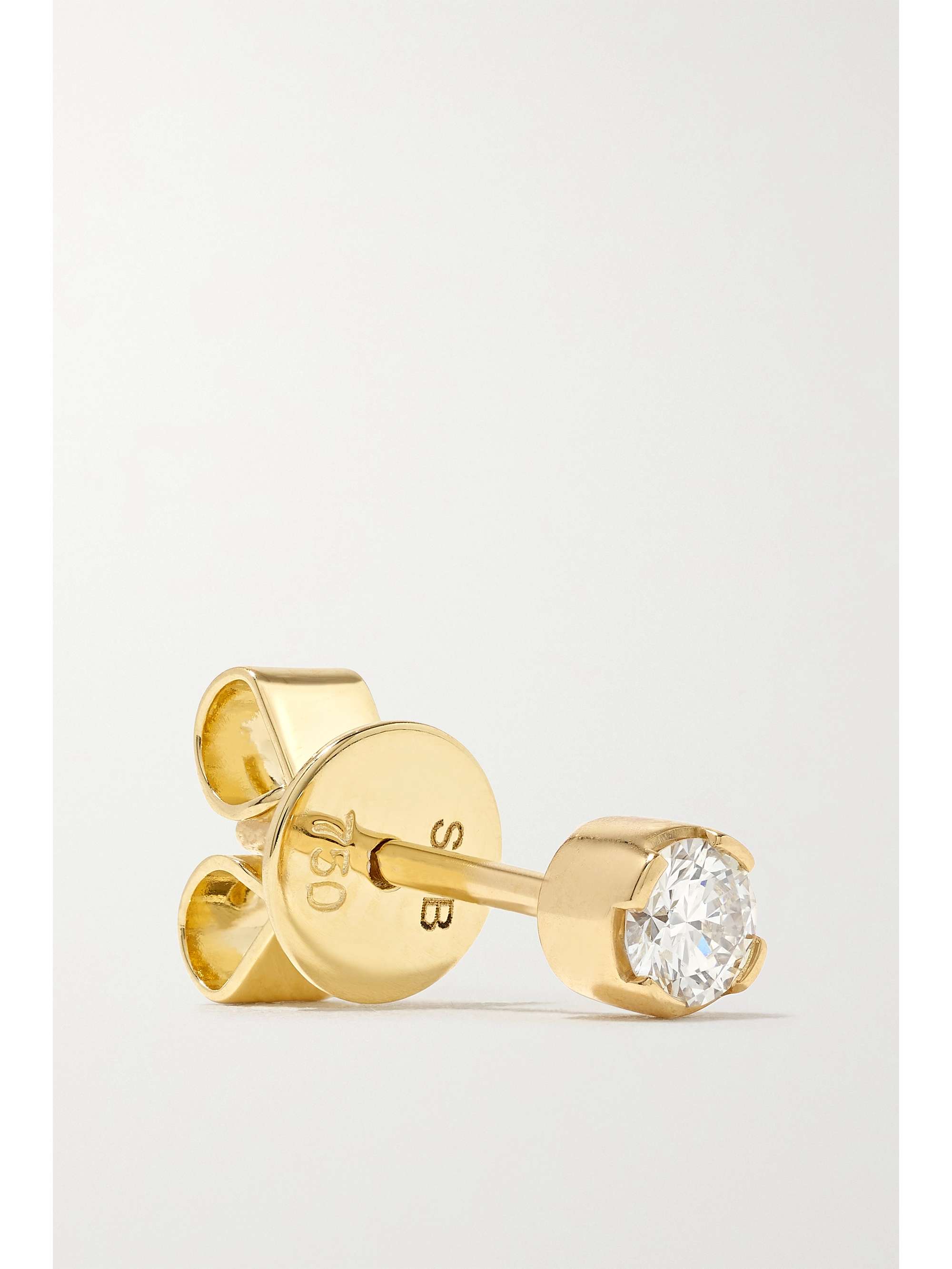 SOPHIE BILLE BRAHE 18-karat gold diamond single earring