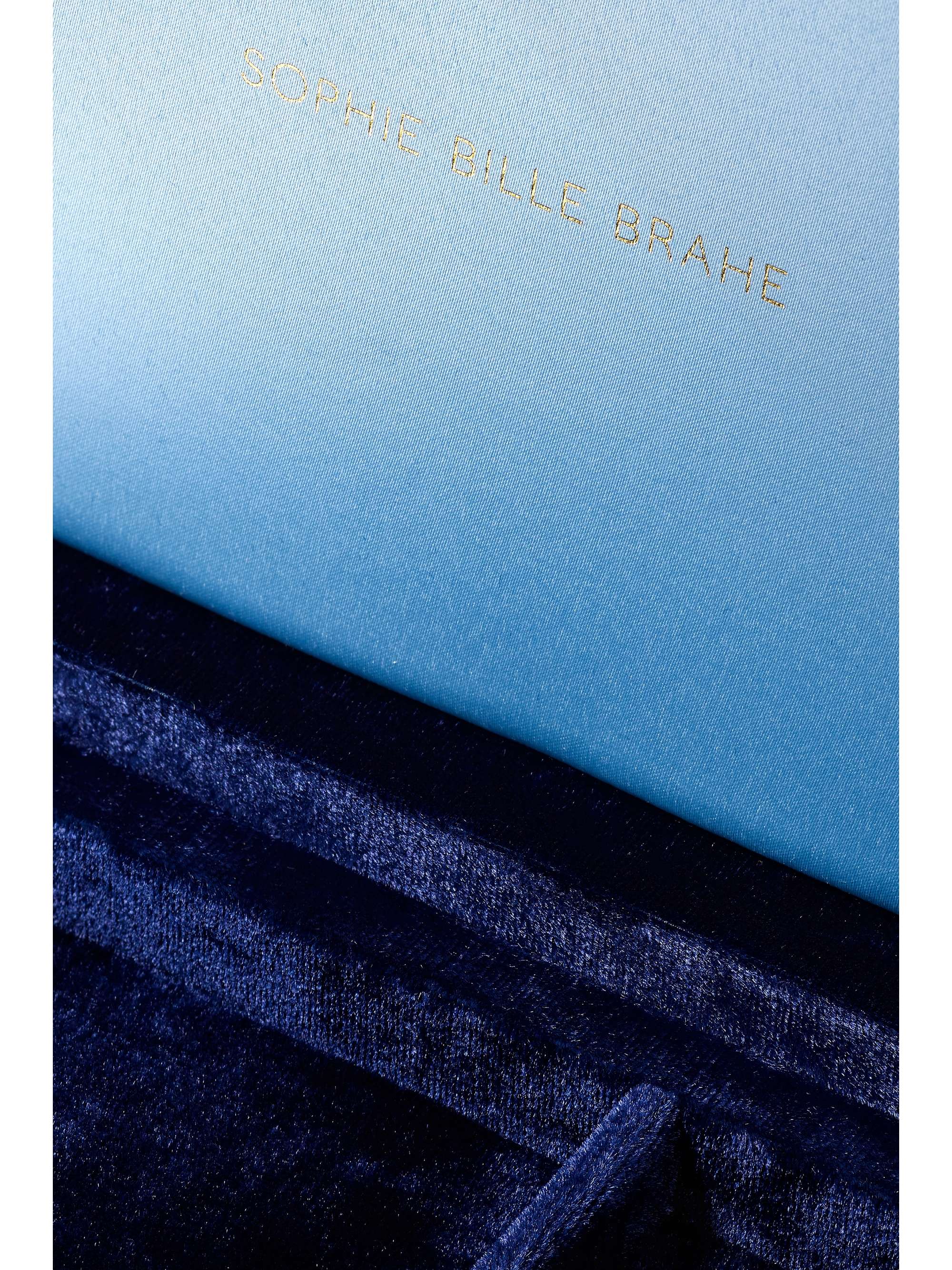 SOPHIE BILLE BRAHE Large velvet jewelry box