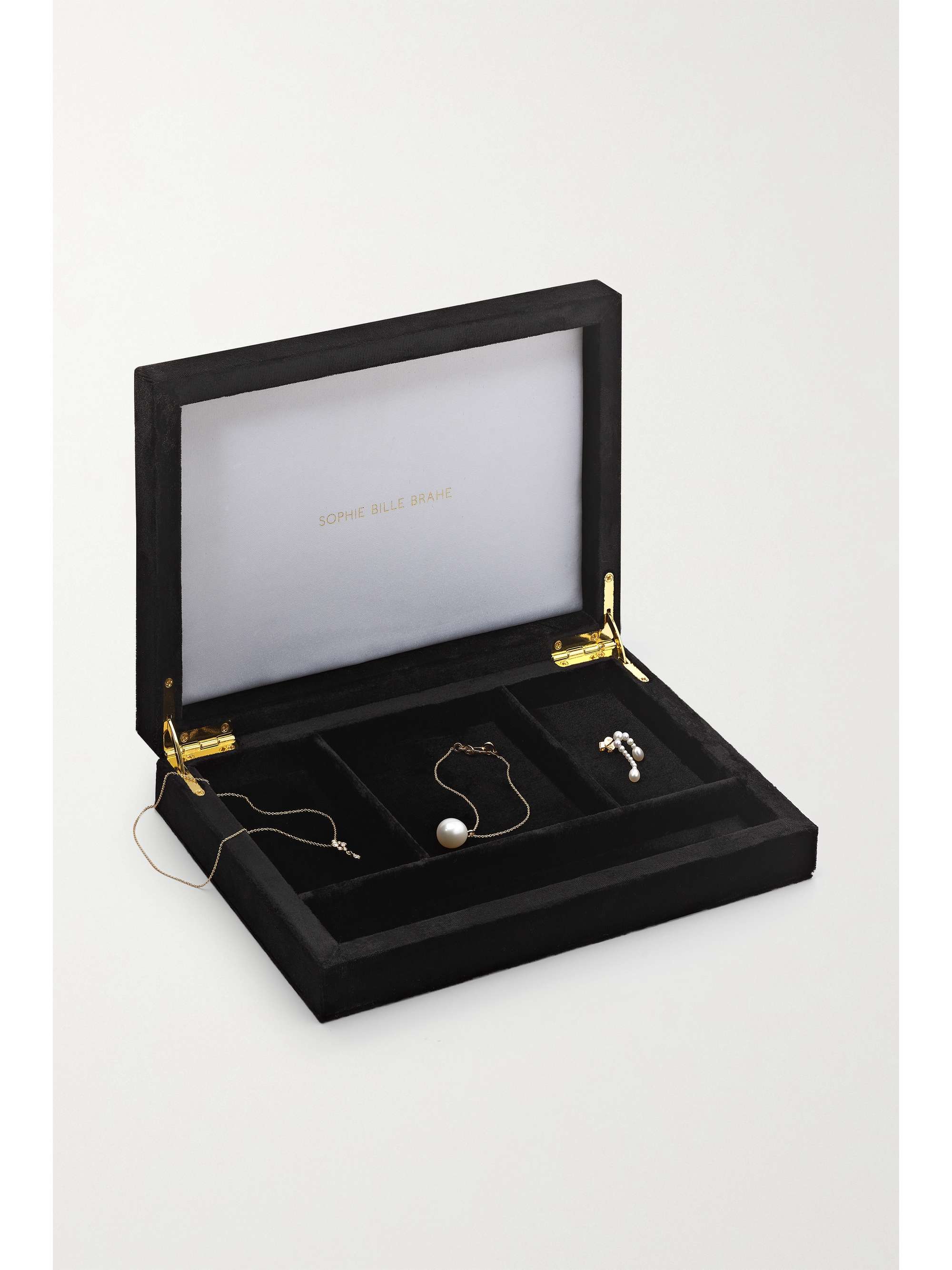 SOPHIE BILLE BRAHE Trésor velvet jewelry box