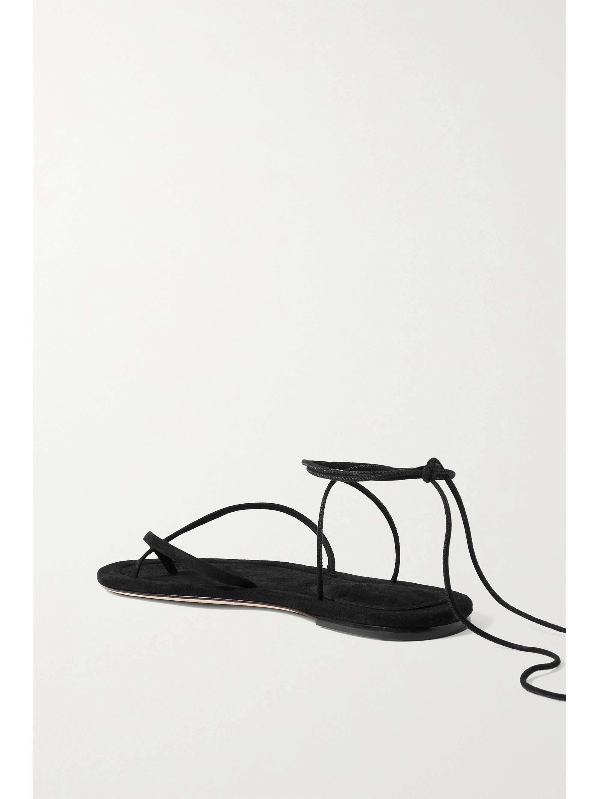 PORTE & PAIRE Suede sandals