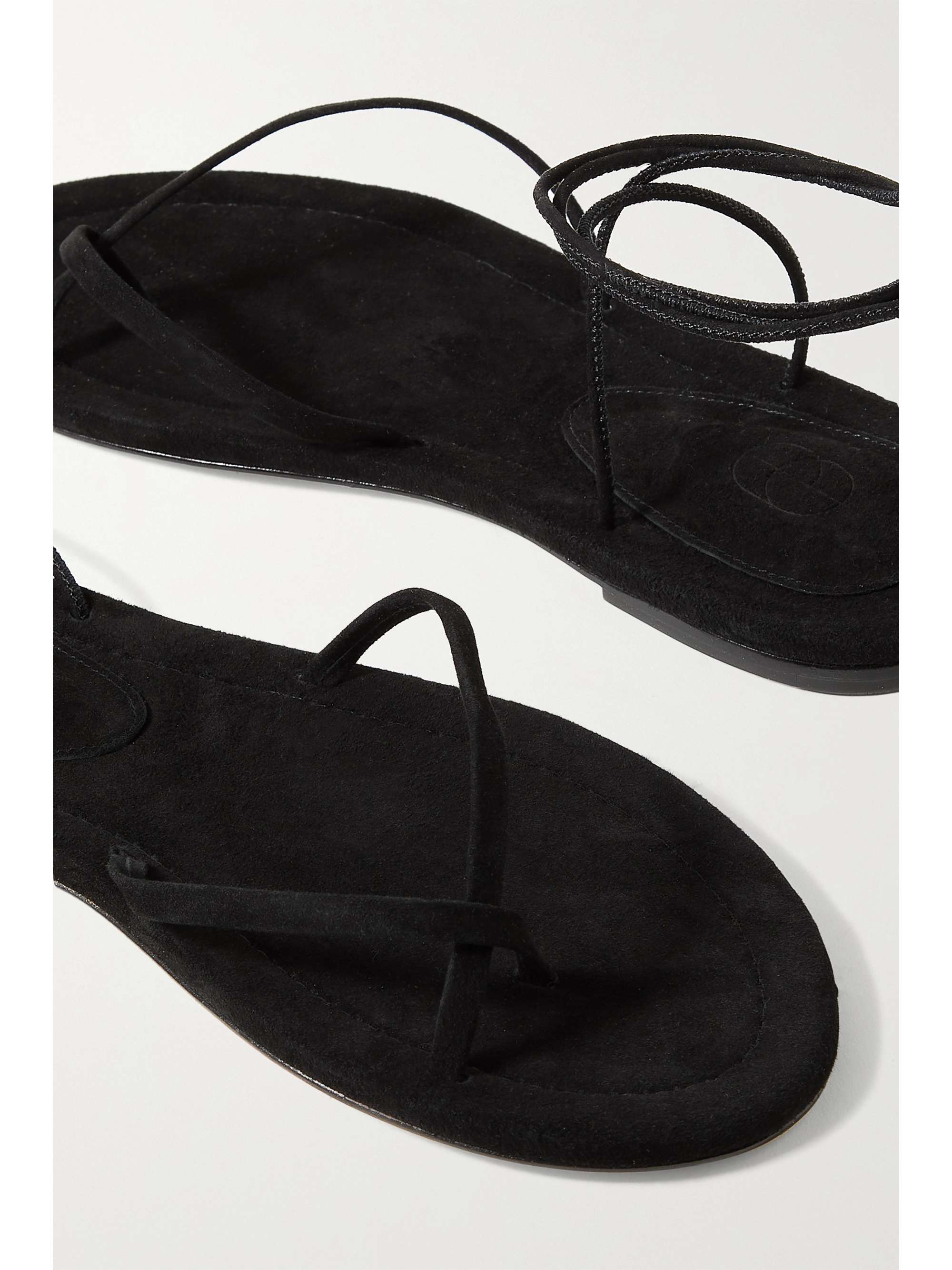 PORTE & PAIRE Suede sandals