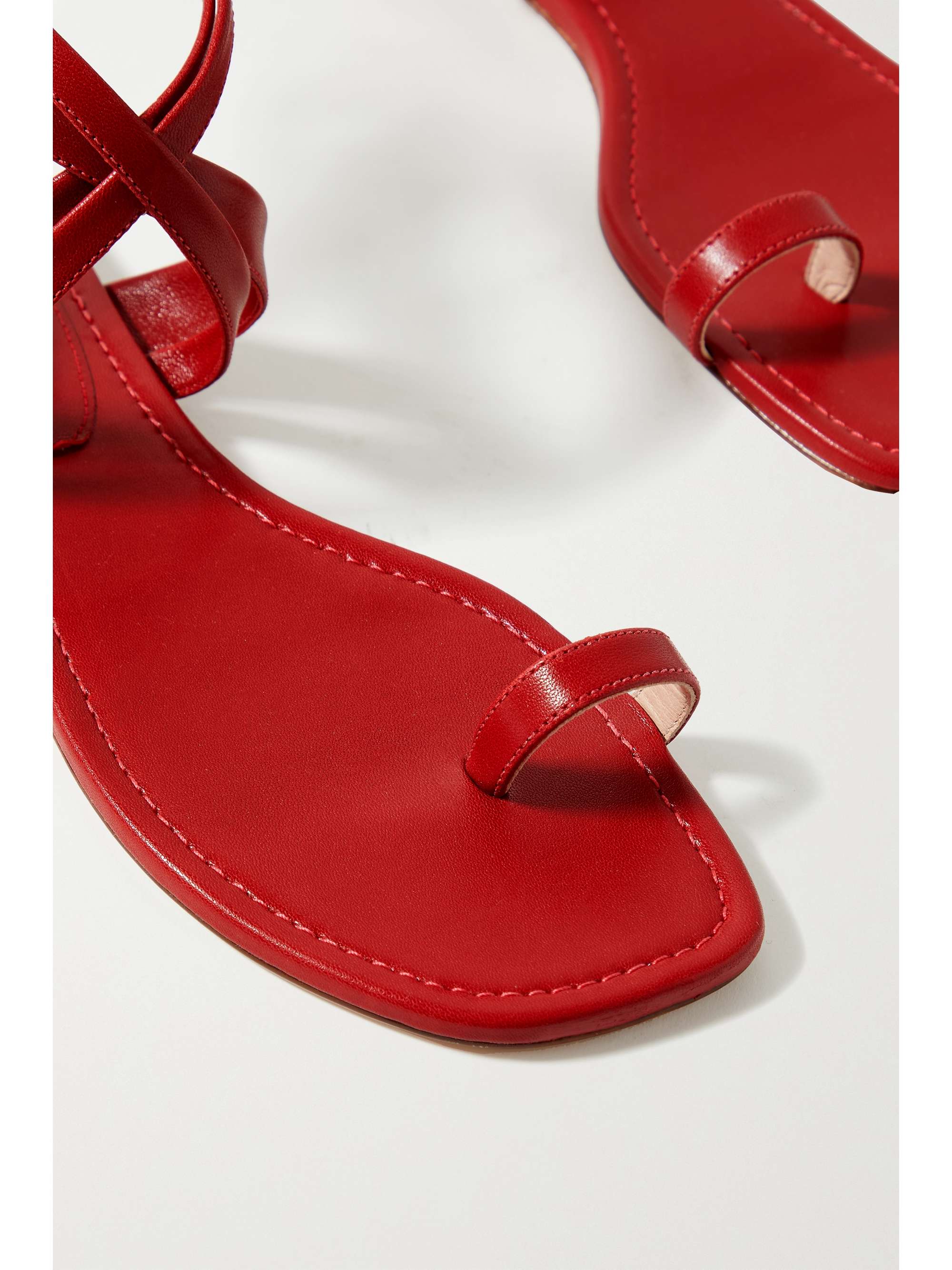 PORTE & PAIRE Leather sandals