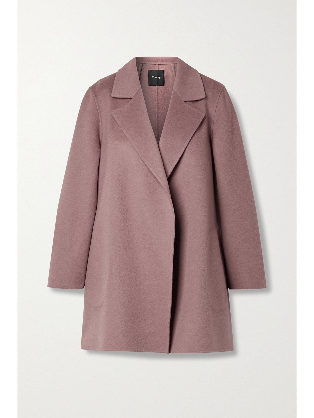 theory pink coat
