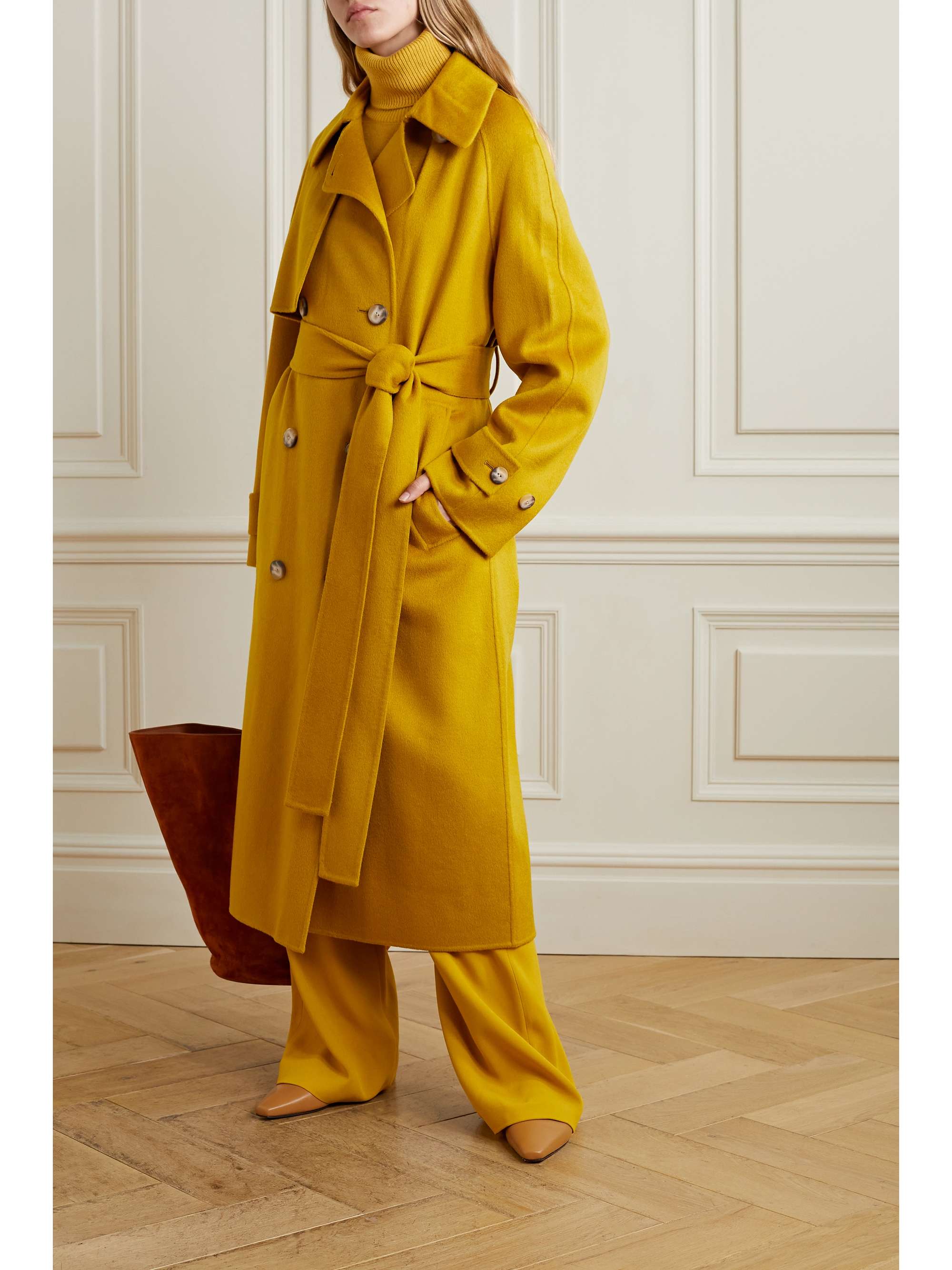 joseph wool blend coat