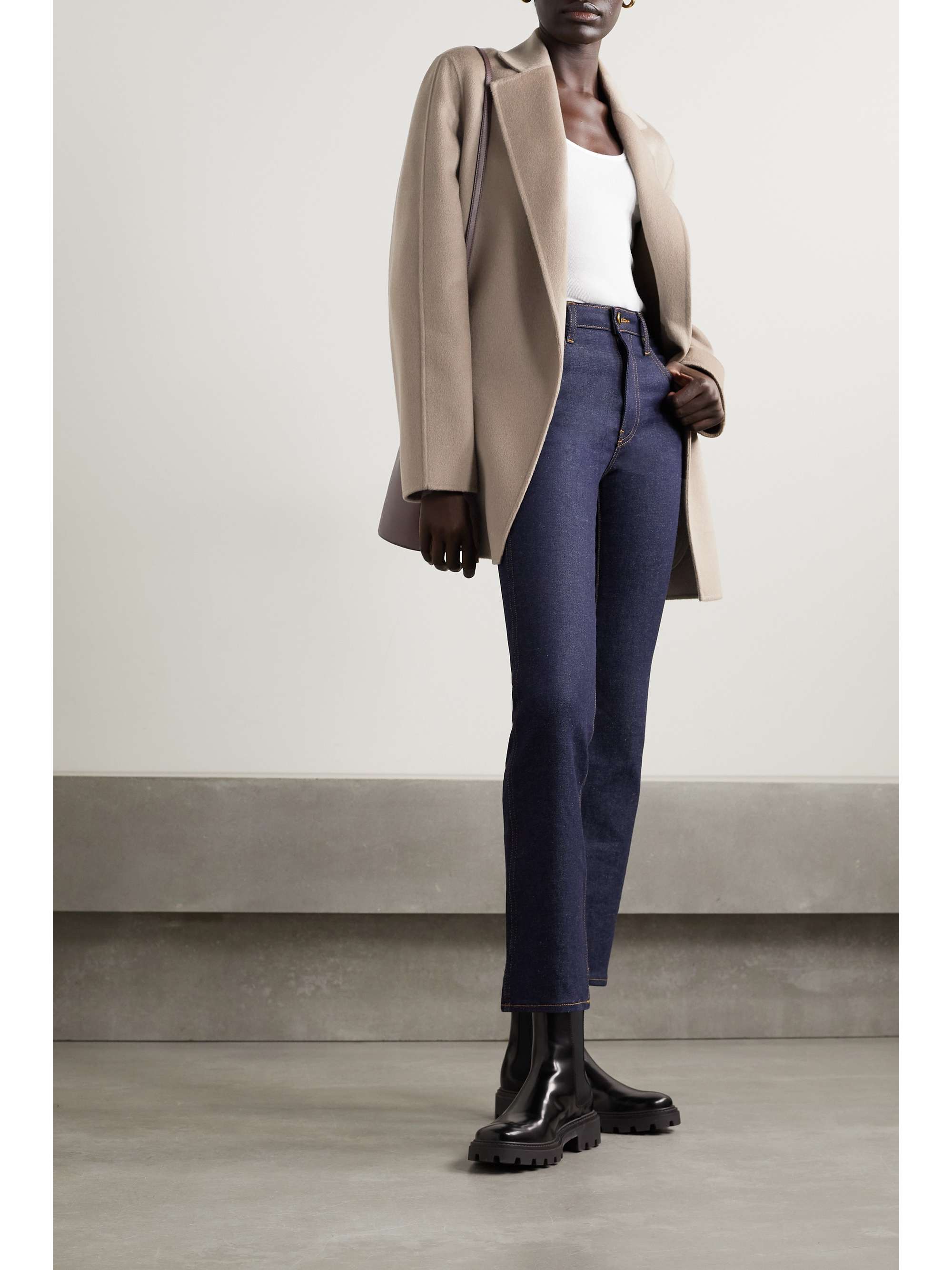 joseph wool blend coat