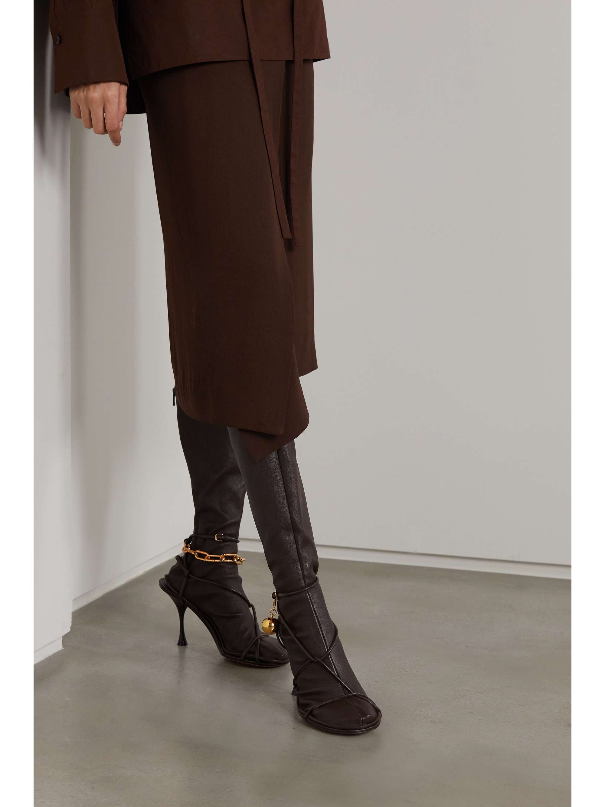 bottega heel boots
