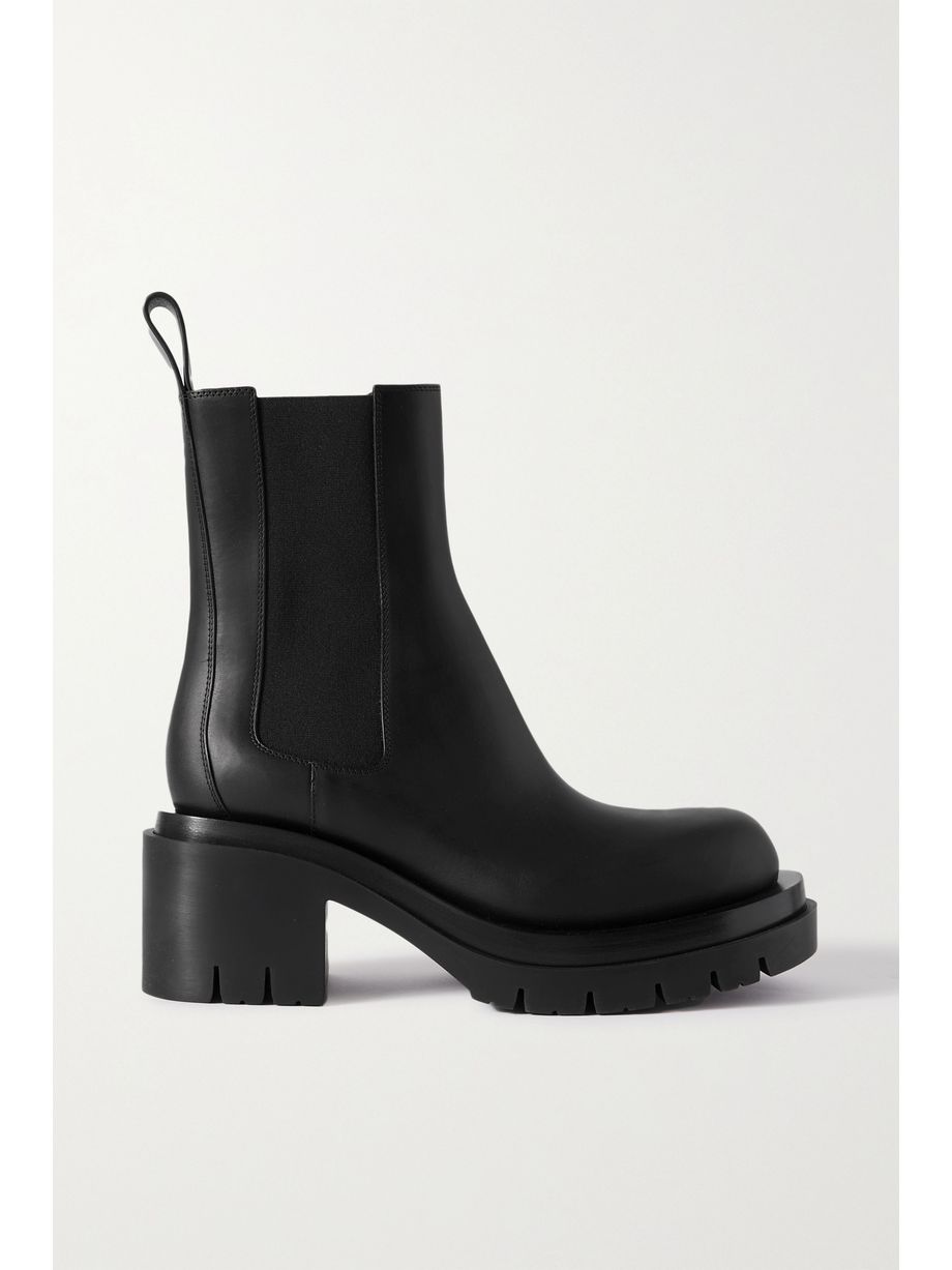 net-a-porter.com | BOTTEGA VENETA Leather Chelsea boots