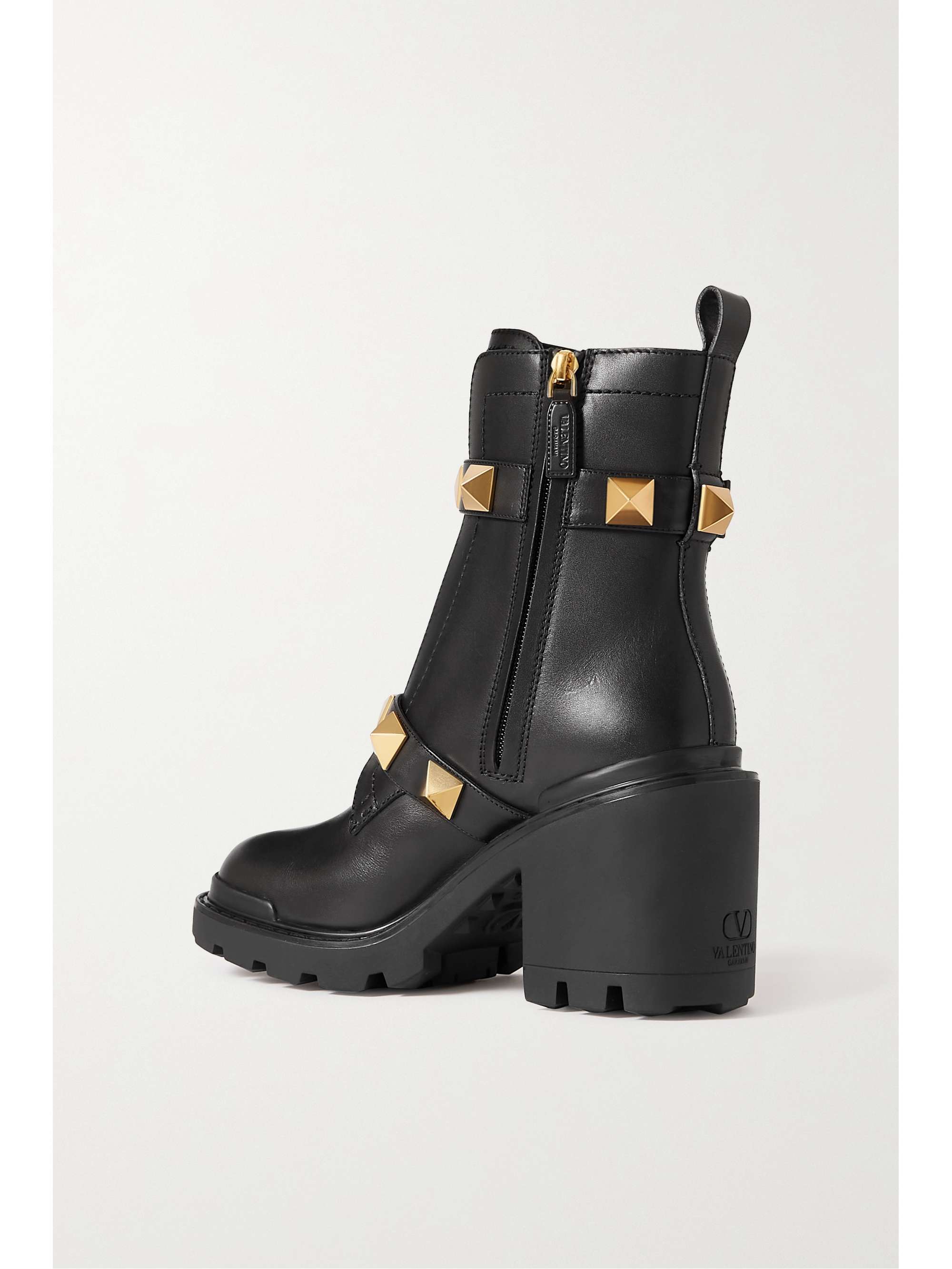 VALENTINO GARAVANI Roman Stud leather ankle boots
