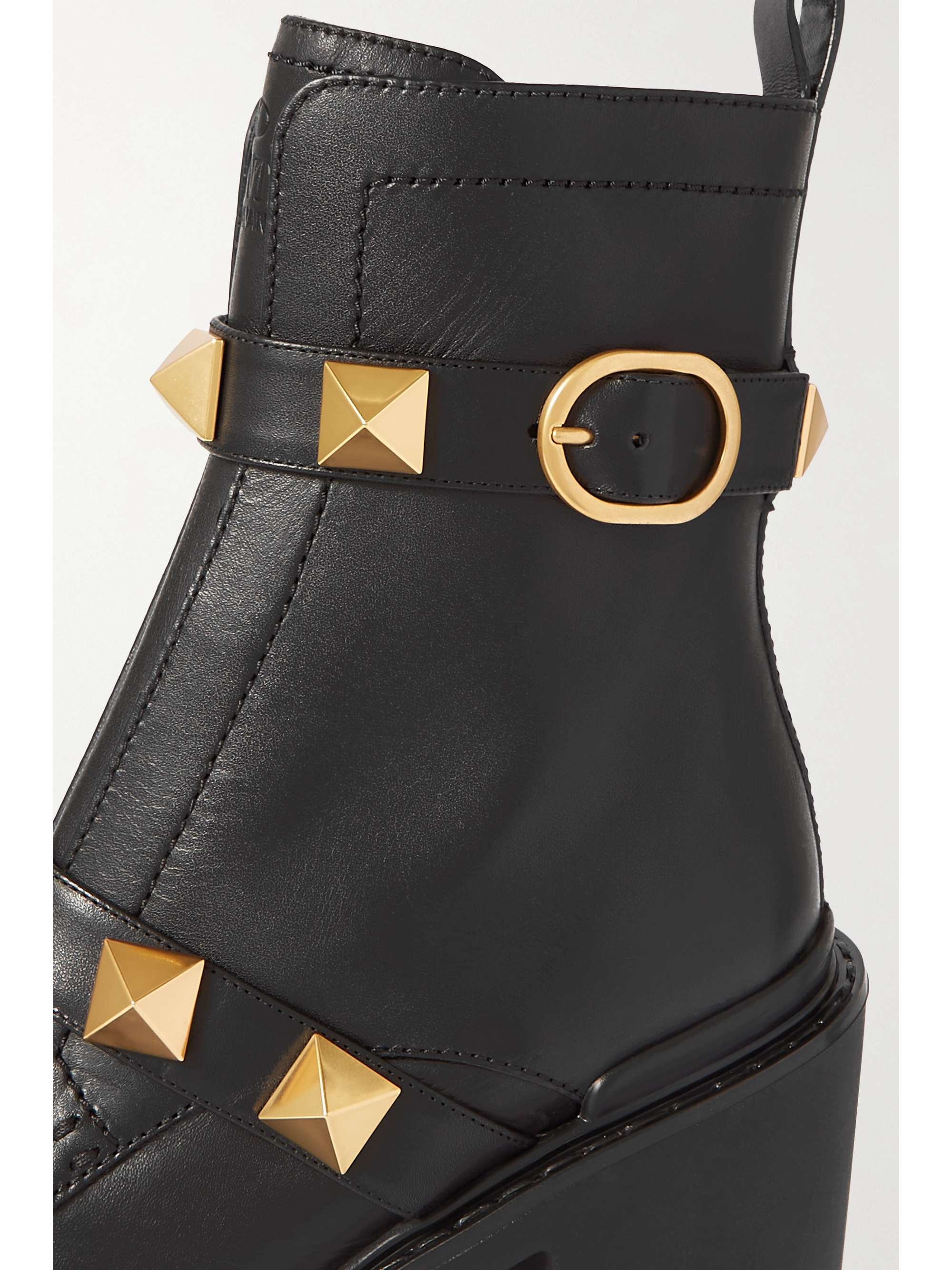 VALENTINO GARAVANI Roman Stud leather ankle boots | NET-A-PORTER