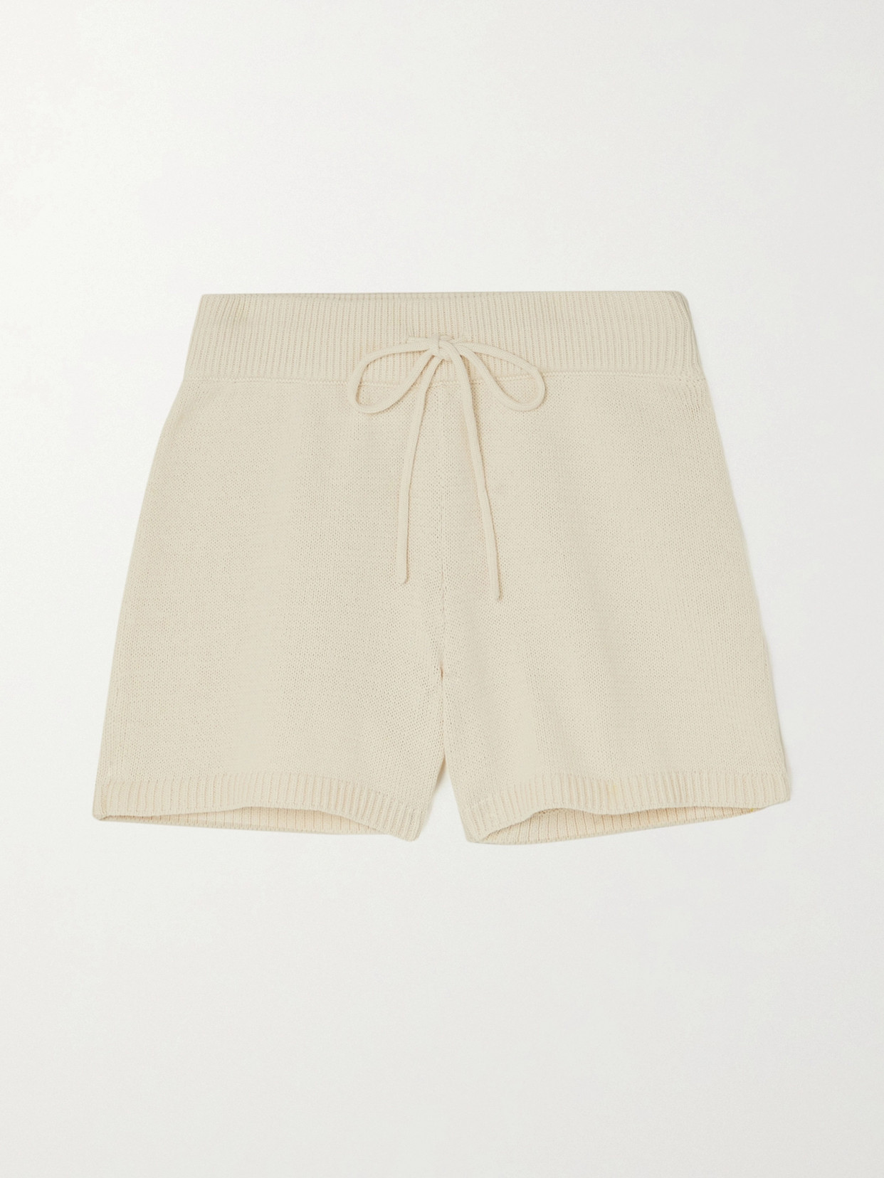 REFORMATION - Pepe Organic Cotton Shorts - Beige