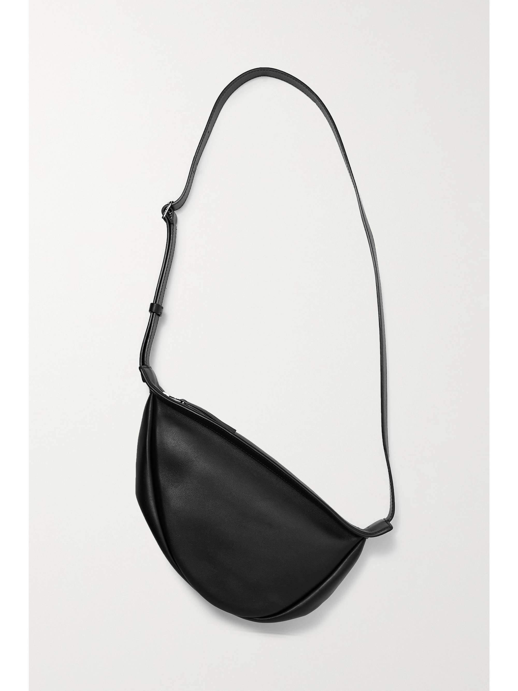 Black Slouchy Banana leather shoulder bag | THE ROW | NET-A-PORTER