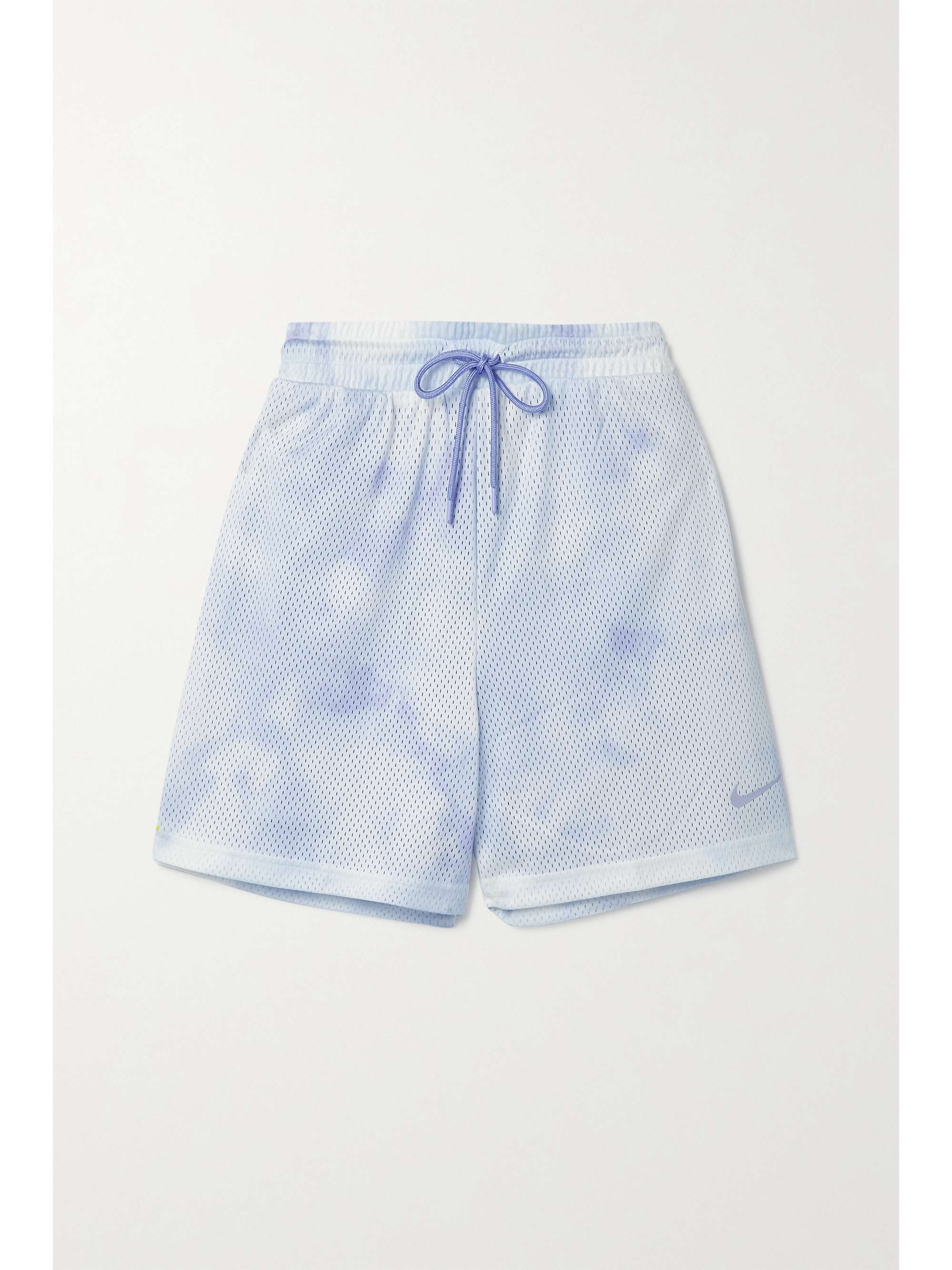Lavender Icon Clash tie-dyed mesh 