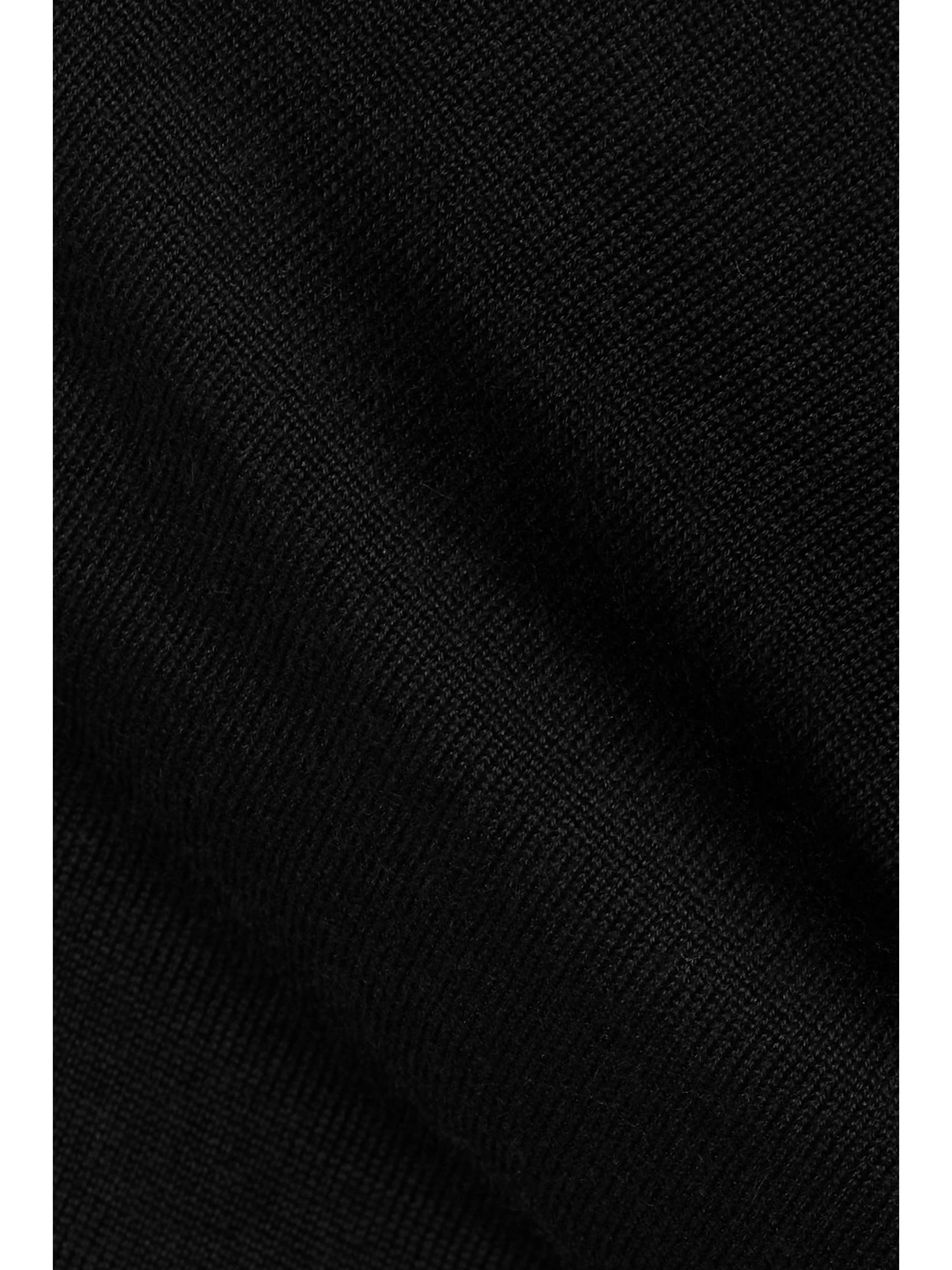 TOM FORD One-shoulder cashmere and silk-blend midi dress