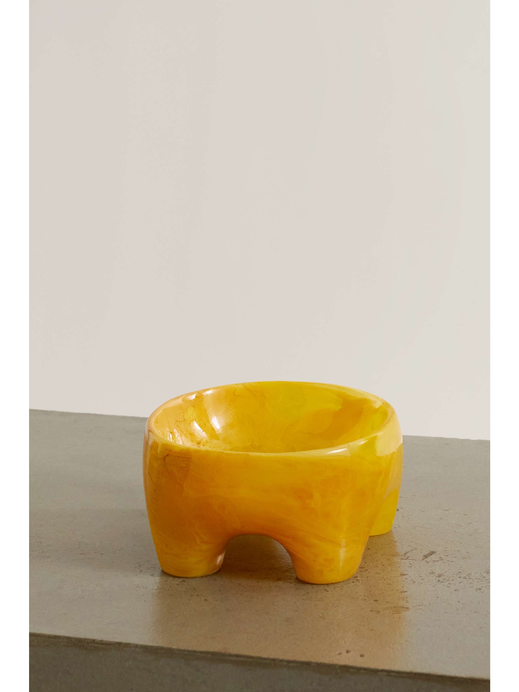 DINOSAUR DESIGNS Offering small swirled resin bowl