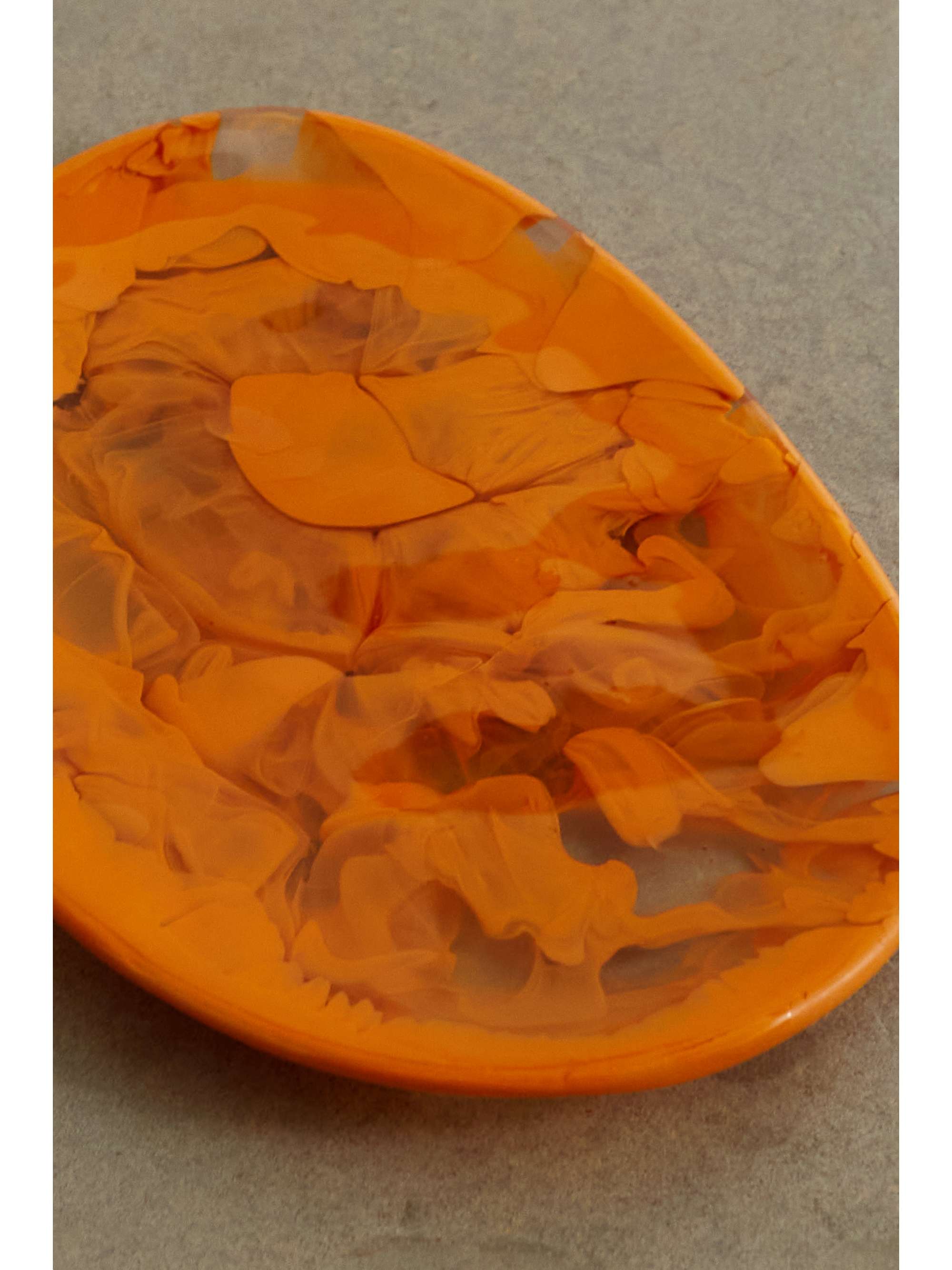 DINOSAUR DESIGNS Temple 17cm swirled resin side plate