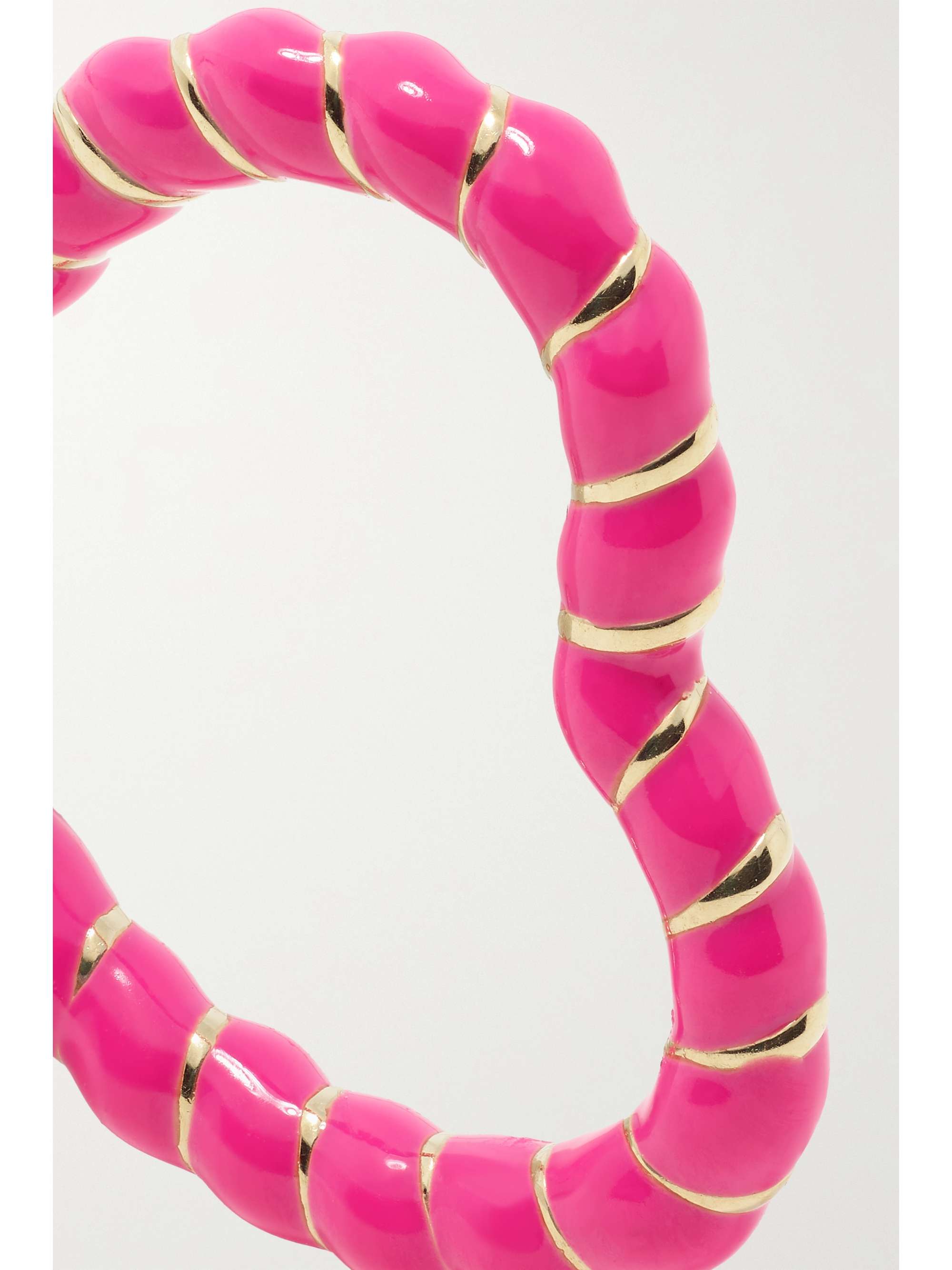 YVONNE LÉON 9-karat gold and enamel ear cuff