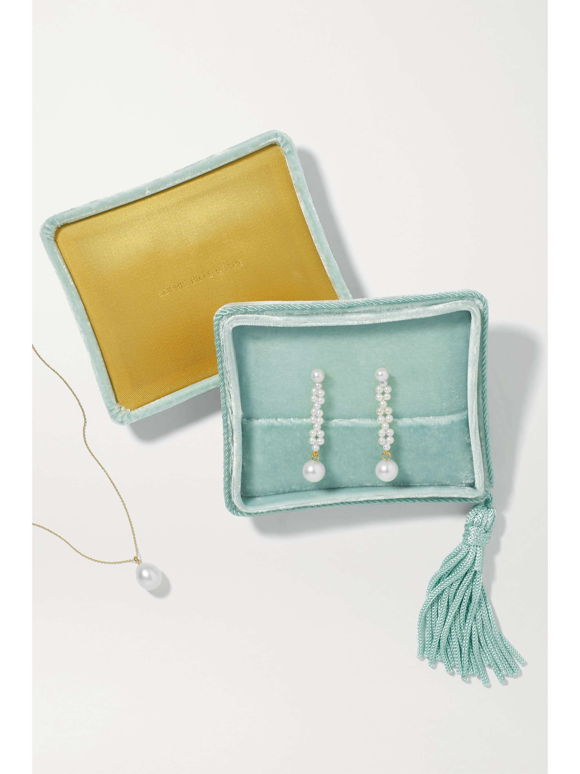 SOPHIE BILLE BRAHE Boîte à bijoux en velours