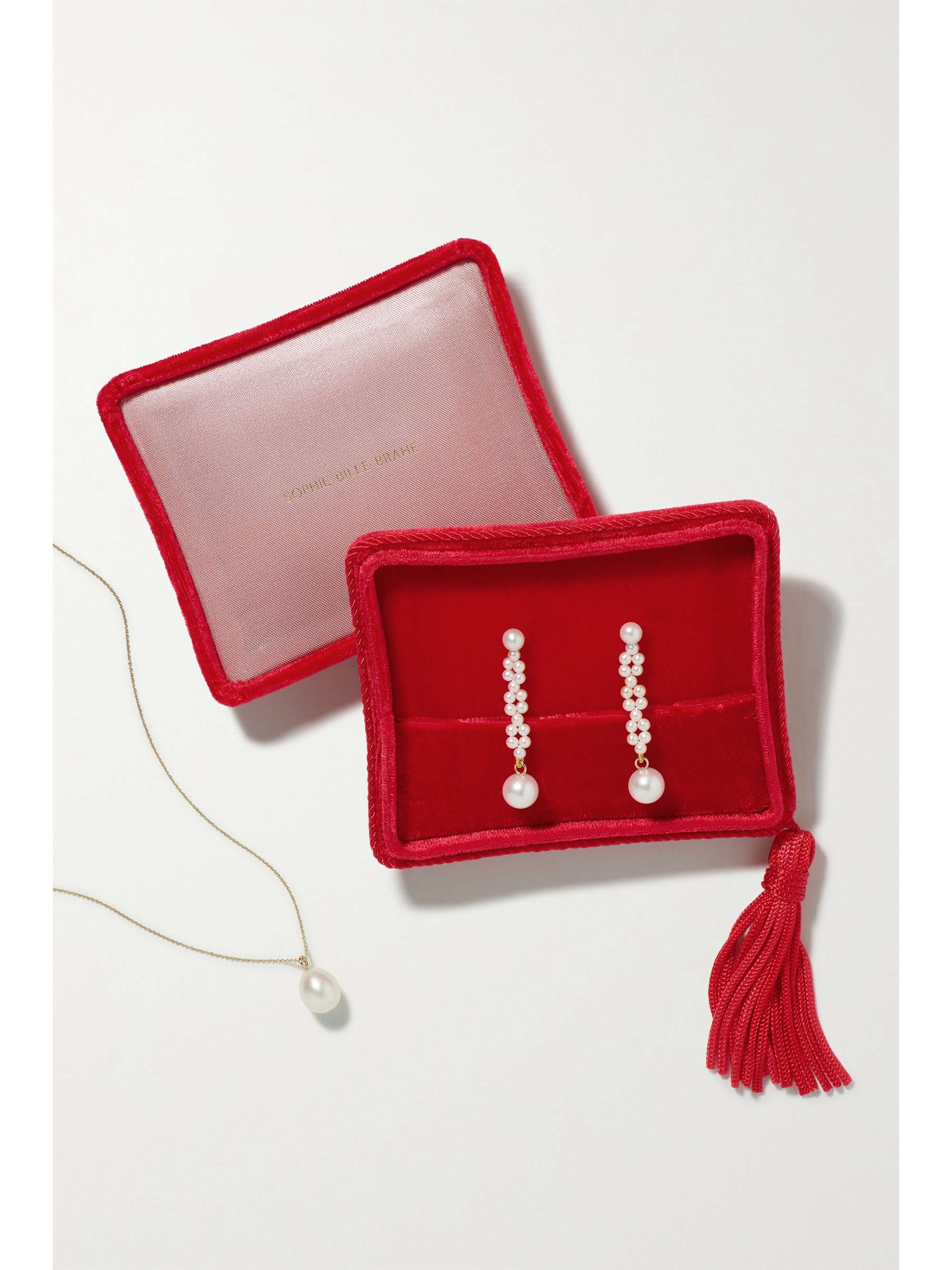 SOPHIE BILLE BRAHE Boîte à bijoux en velours