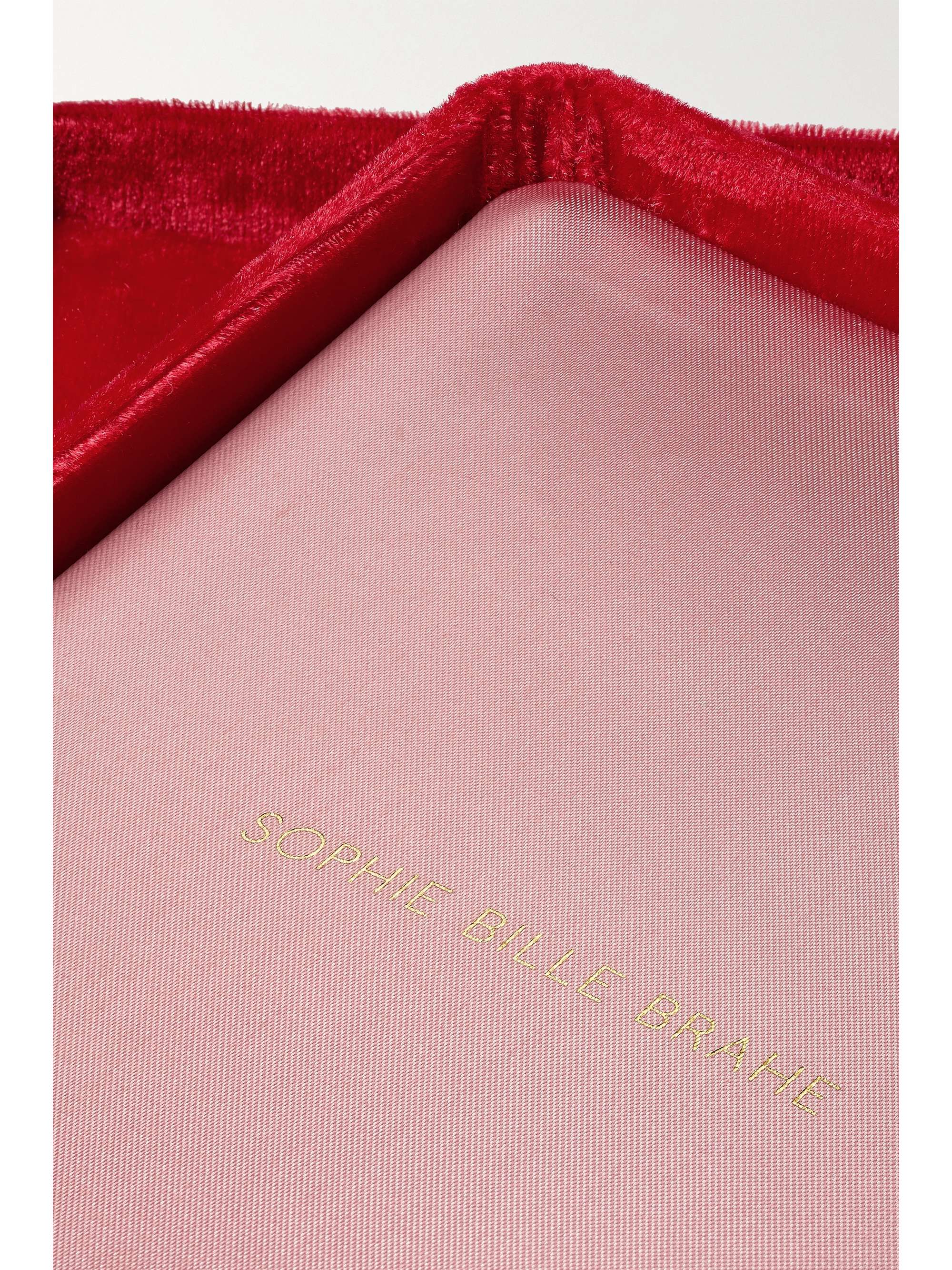 SOPHIE BILLE BRAHE Boîte à bijoux en velours Large