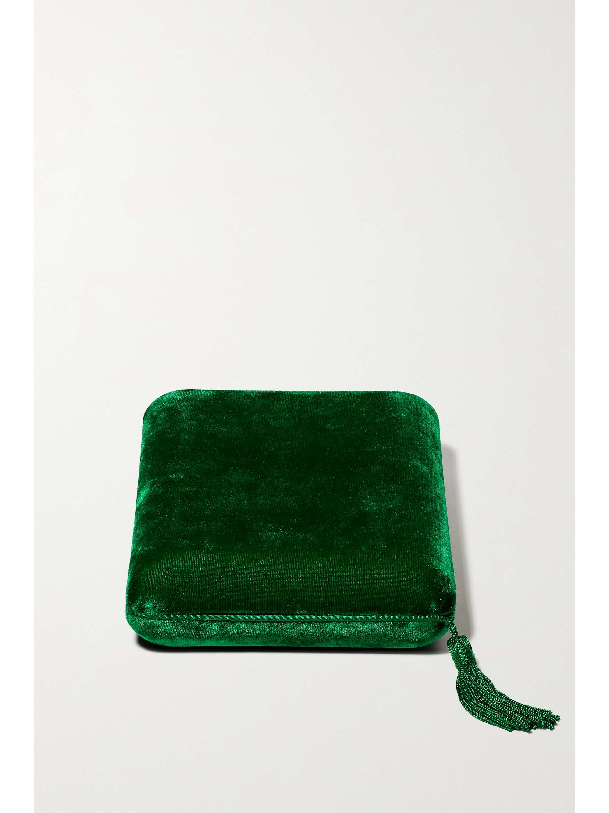 SOPHIE BILLE BRAHE Large velvet jewelry box | NET-A-PORTER