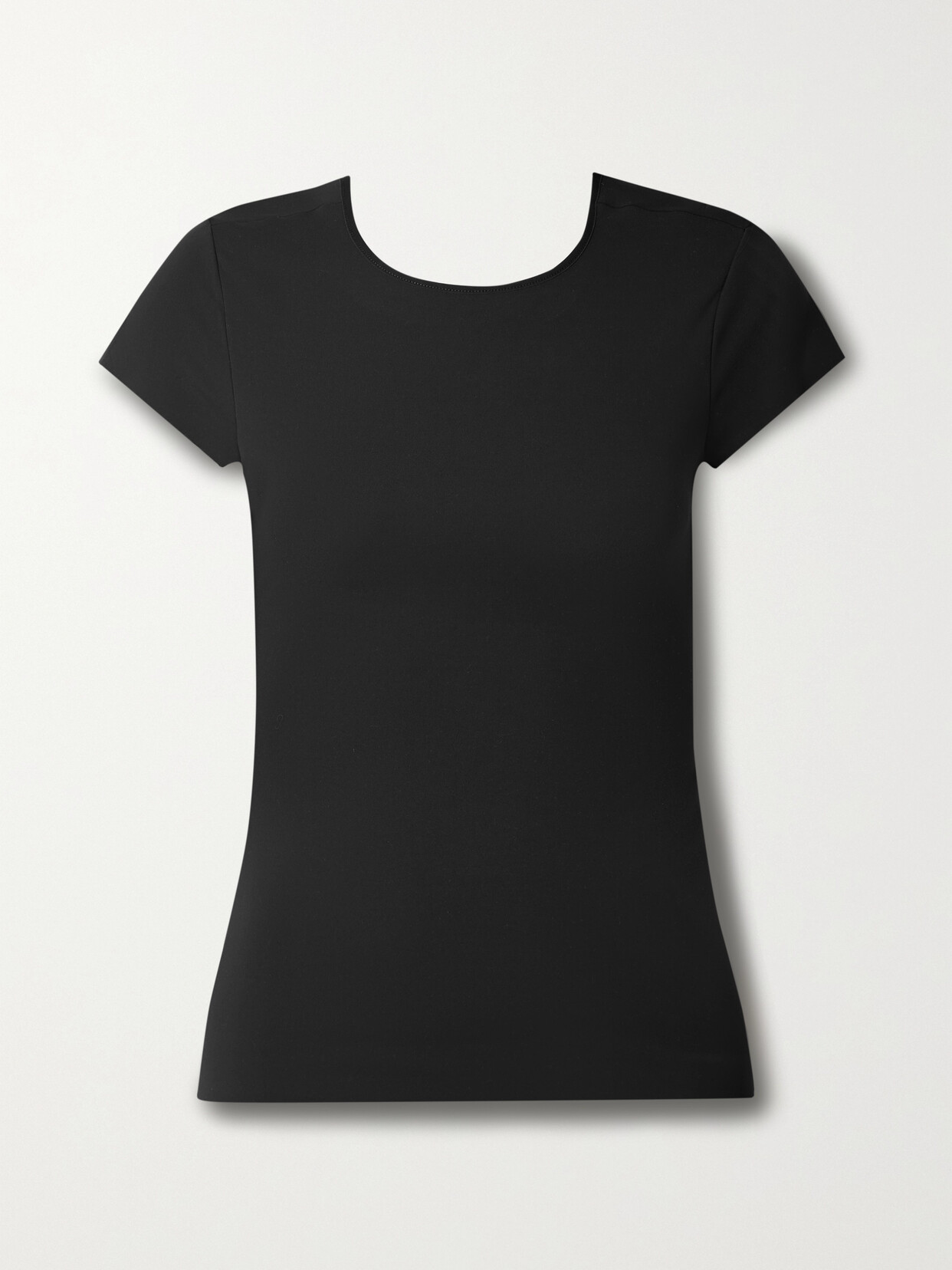 Nike Yoga Luxe Infinalon Dri-fit T-shirt - Black
