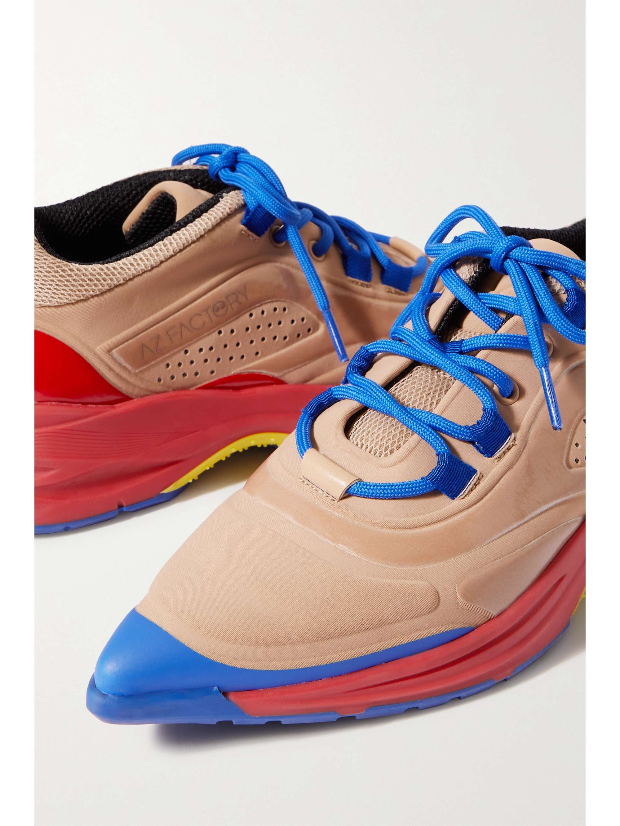 AZ FACTORY Neoprene and mesh sneakers