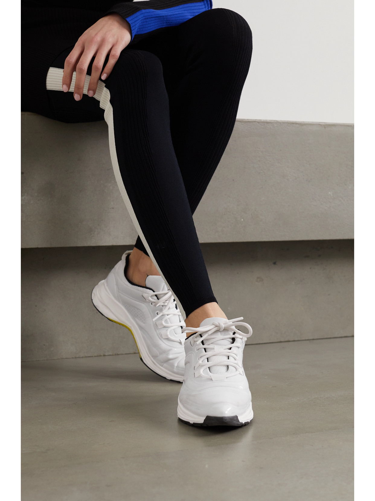 Neoprene And Sneakers