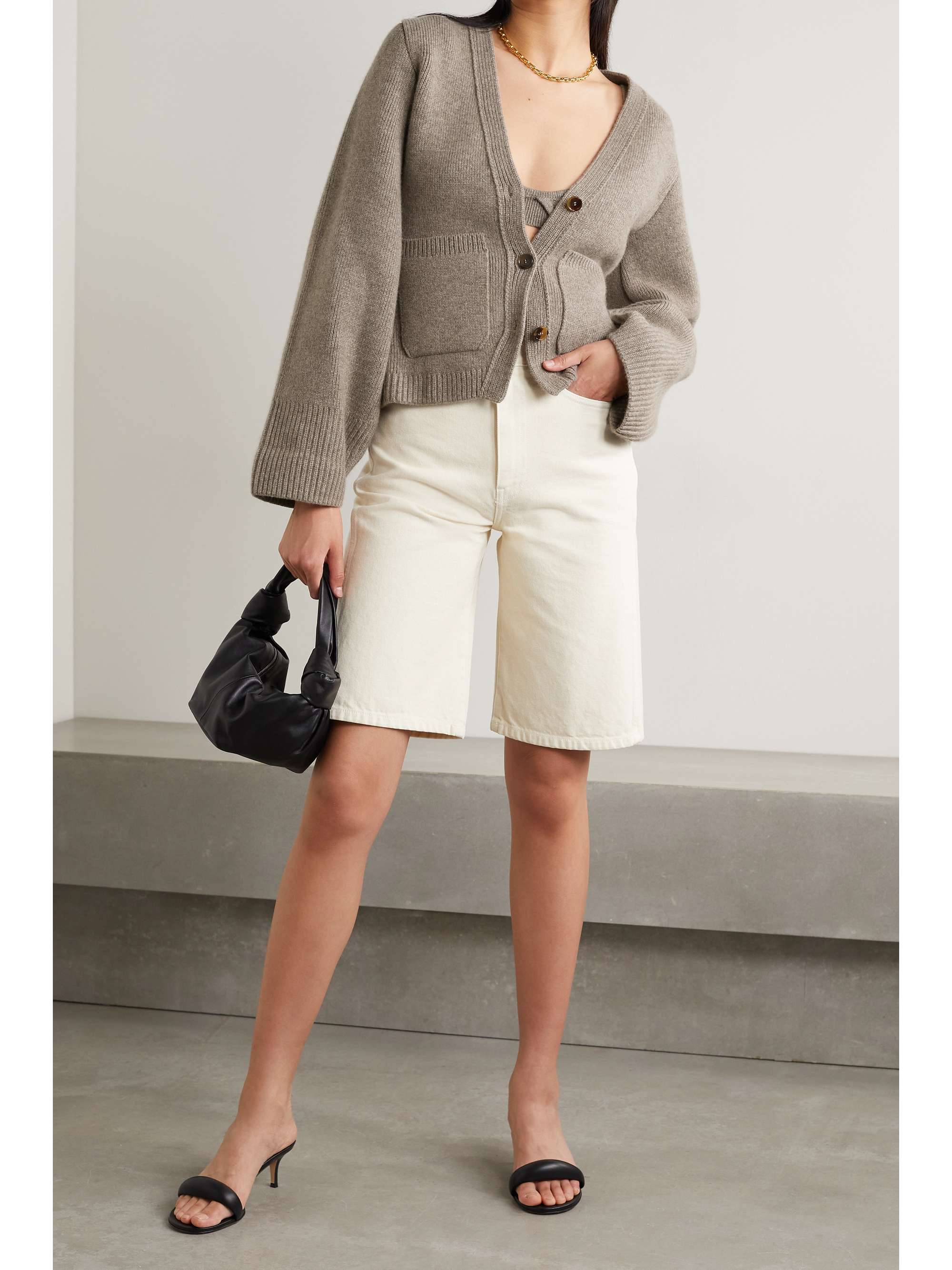 KHAITE Scarlet cashmere cardigan