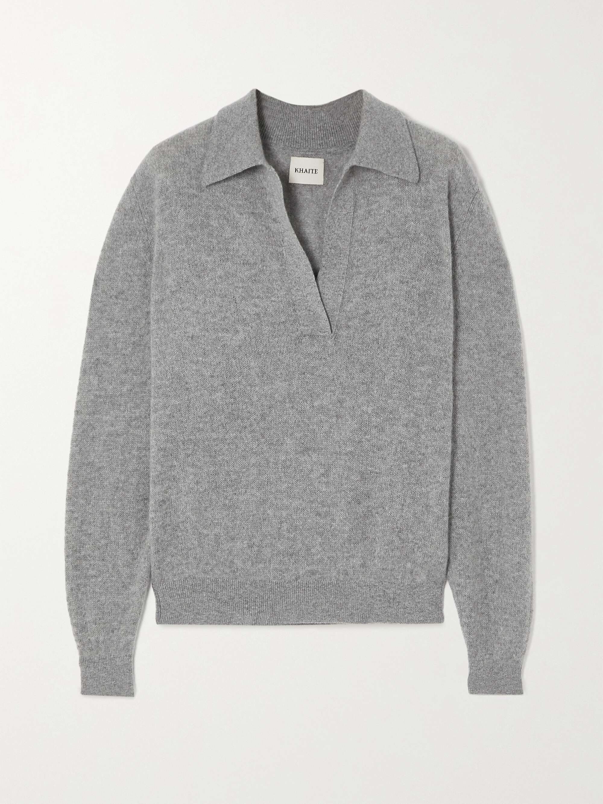 KHAITE Jo cashmere-blend sweater | NET-A-PORTER