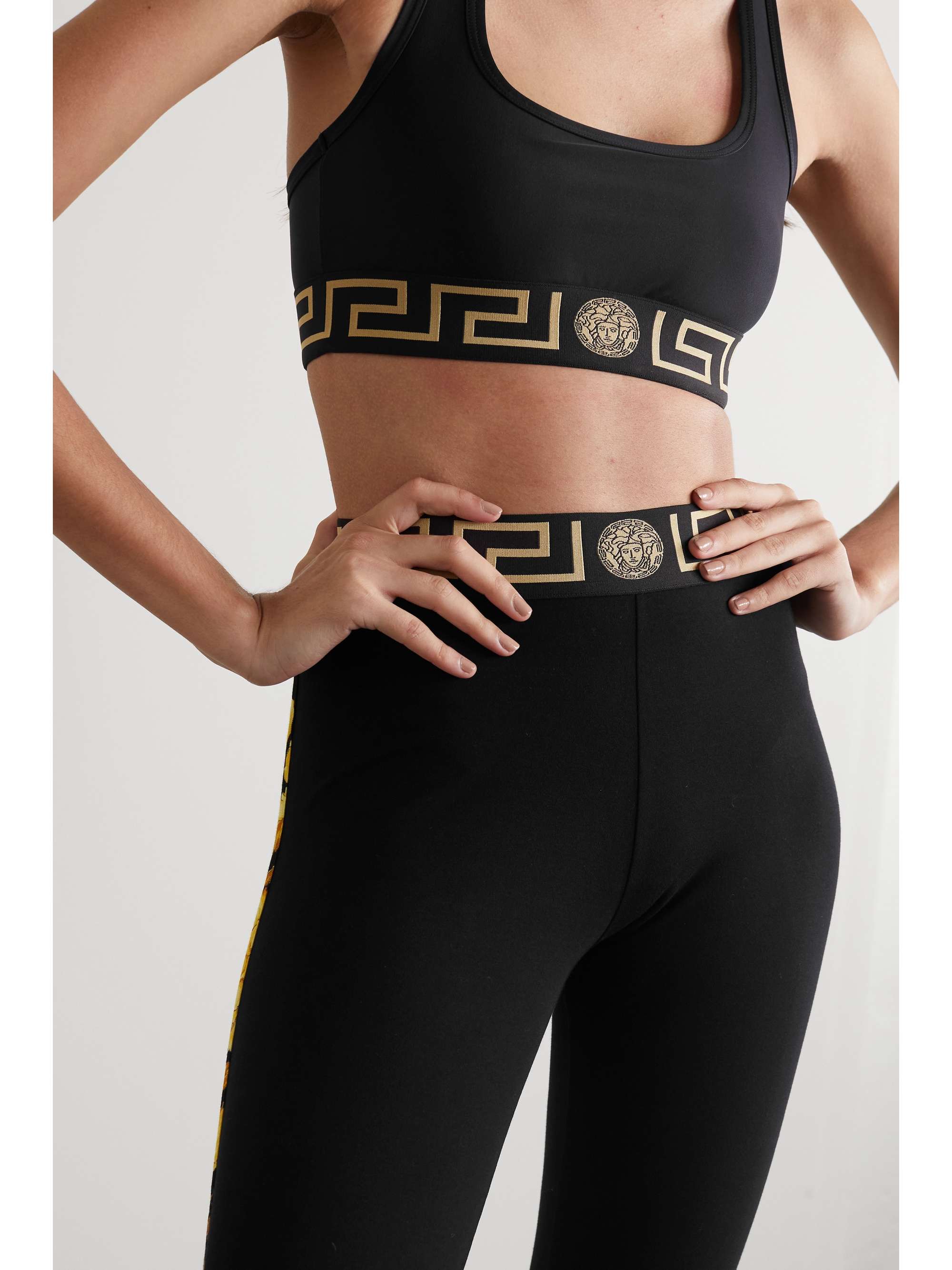 versace leggings set