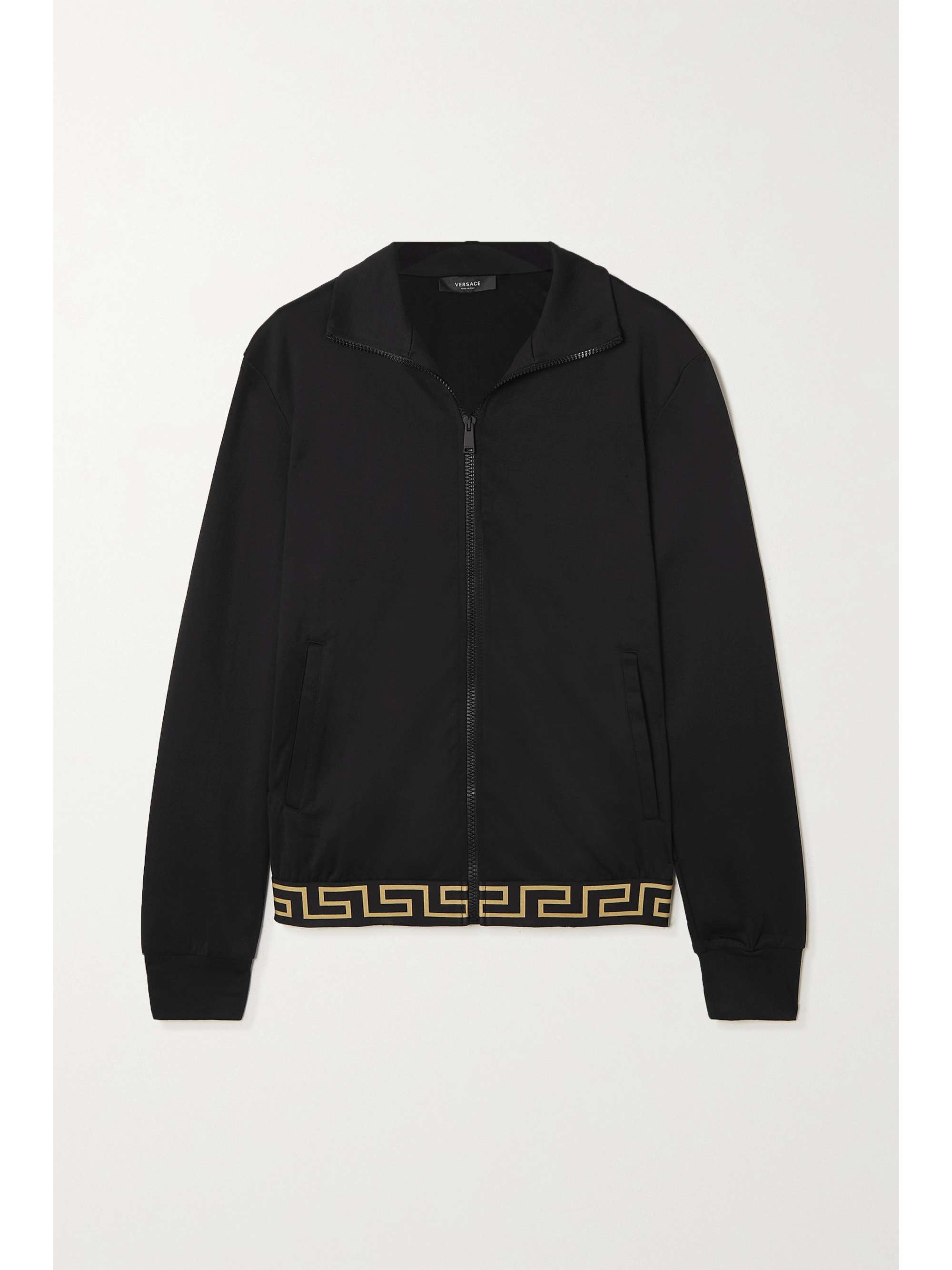 versace zip up jacket