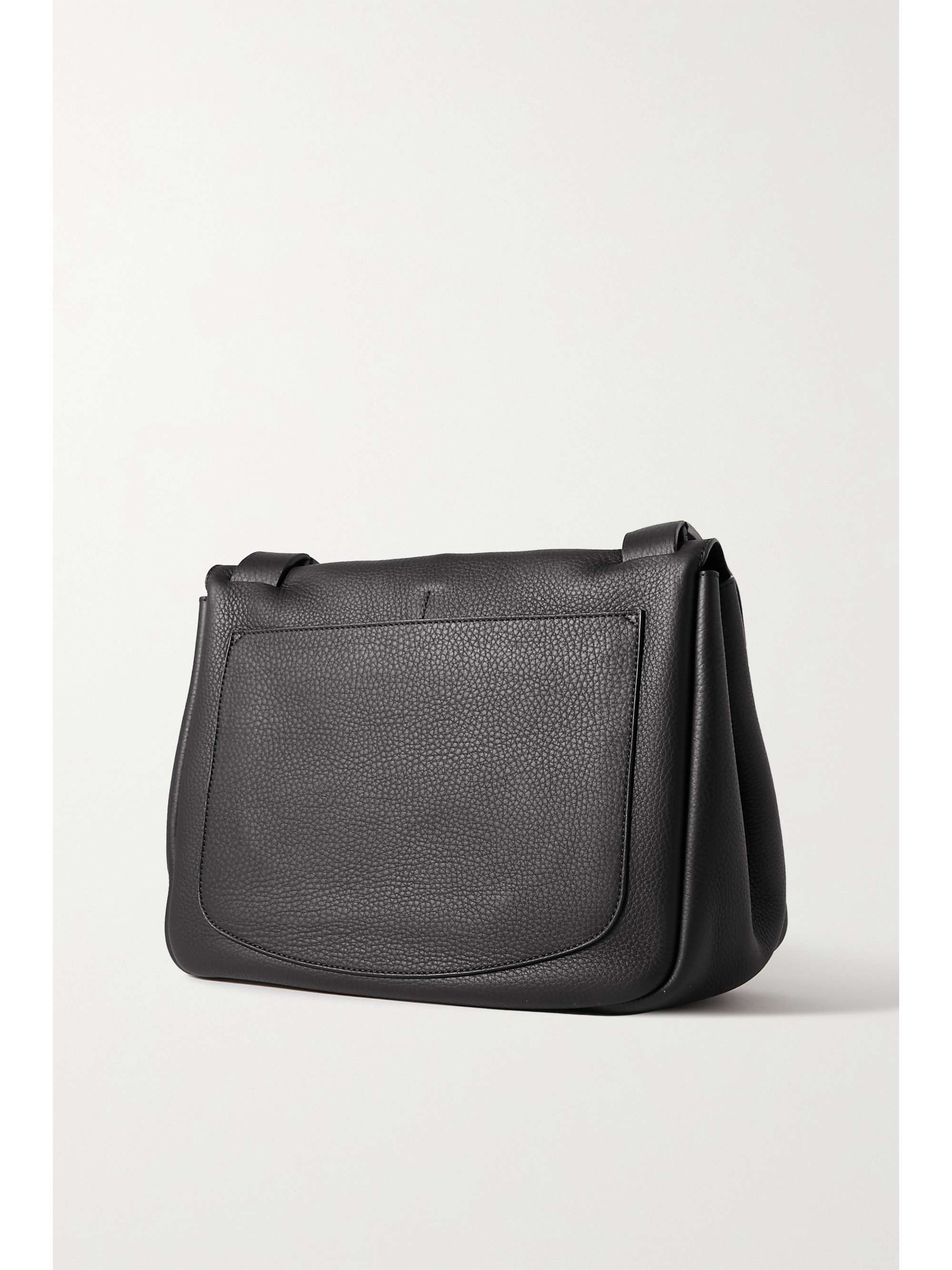 THE ROW Sac porté épaule en cuir texturé Mail Small