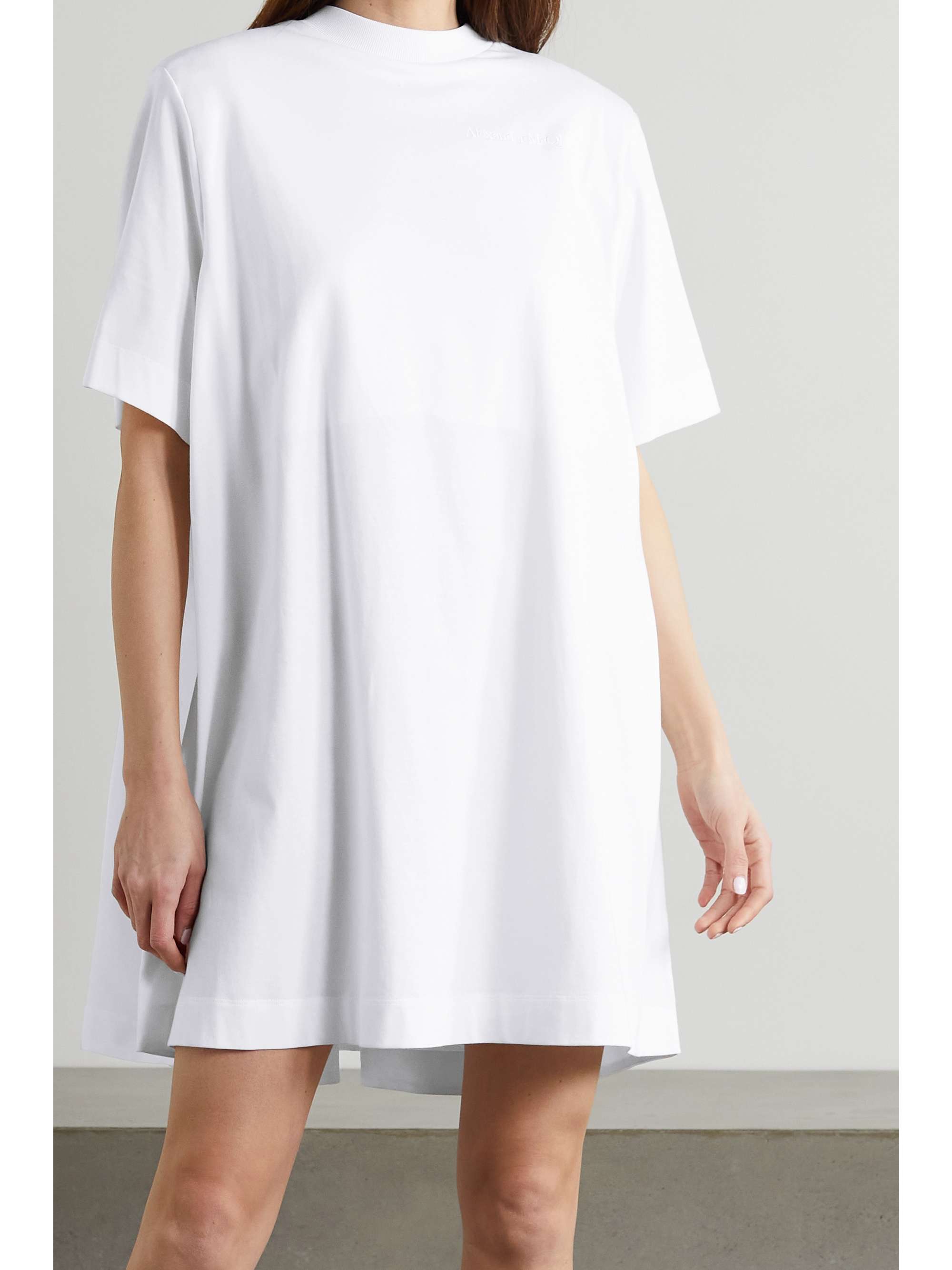 alexander mcqueen jersey dress