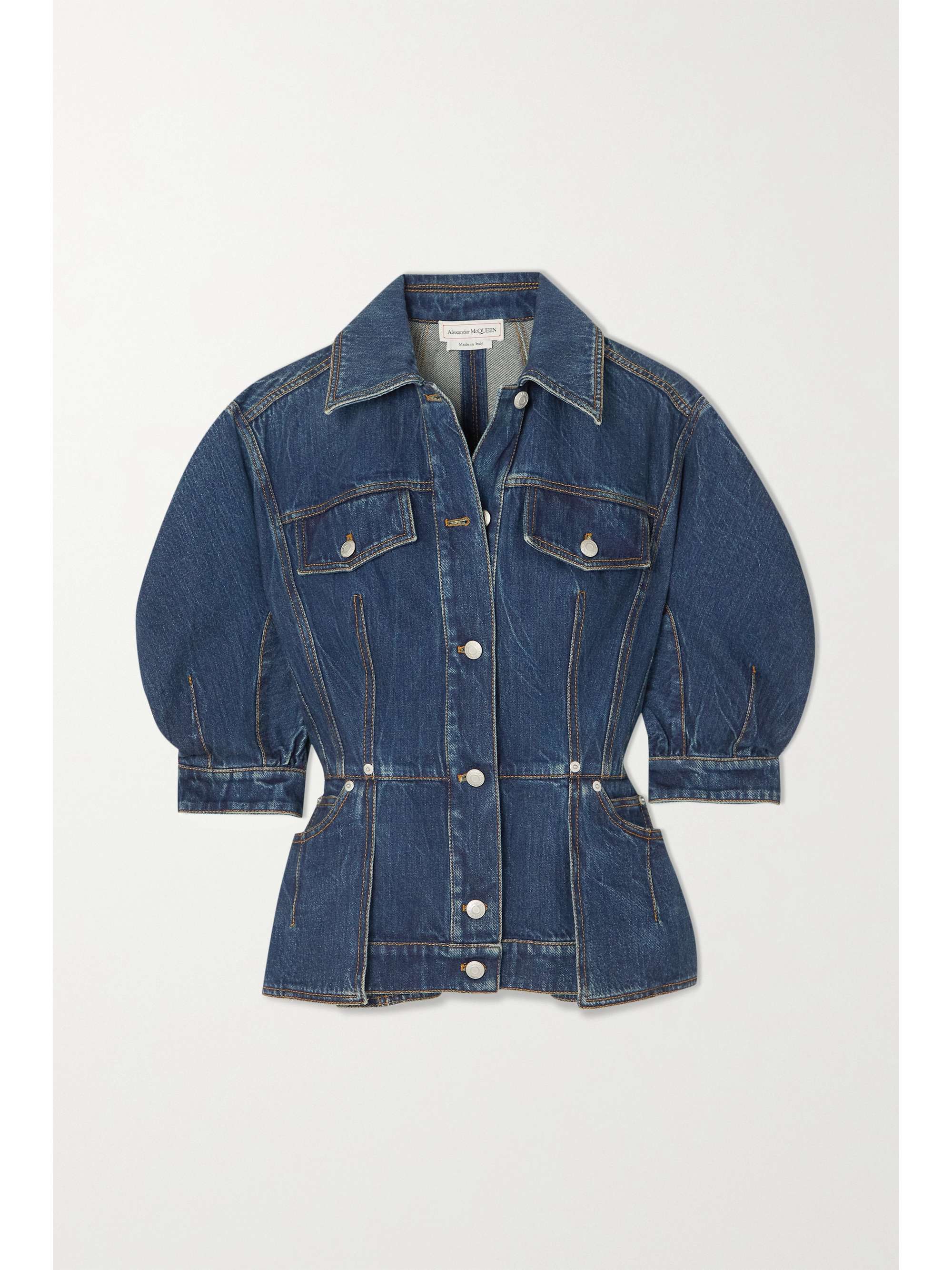 alexander mcqueen jean jacket