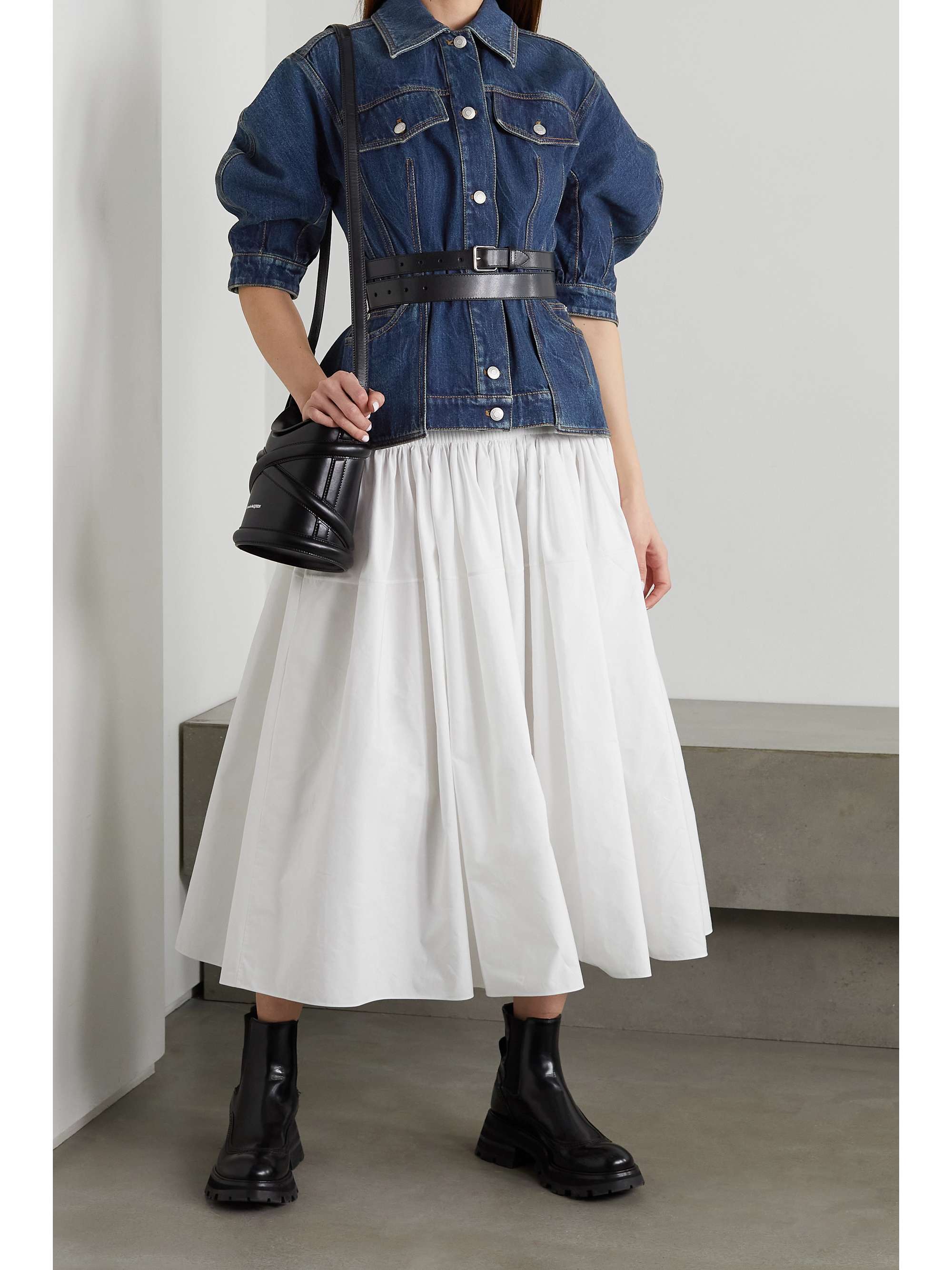 alexander mcqueen jean jacket