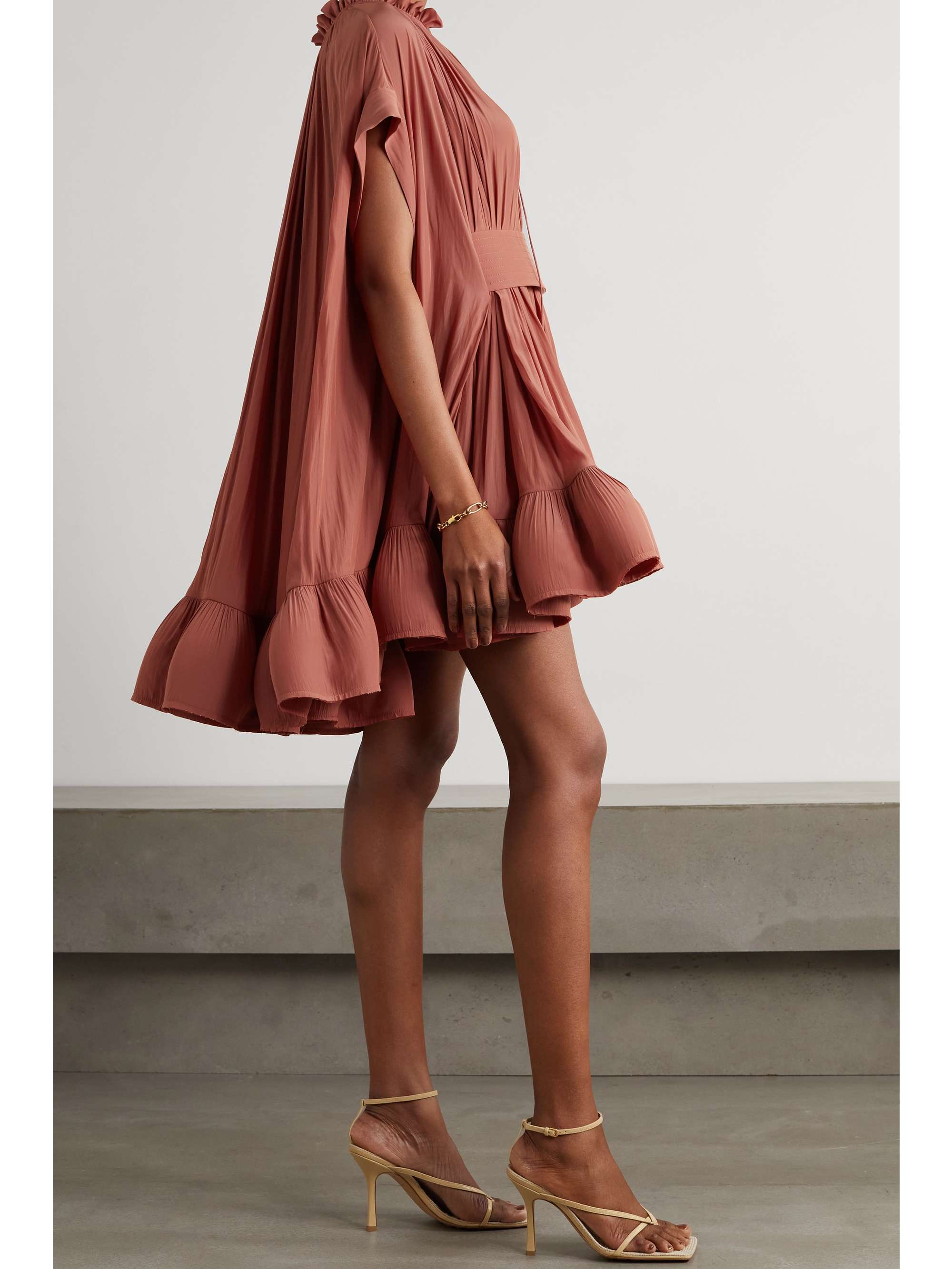 cap sleeve bodycon midi dress