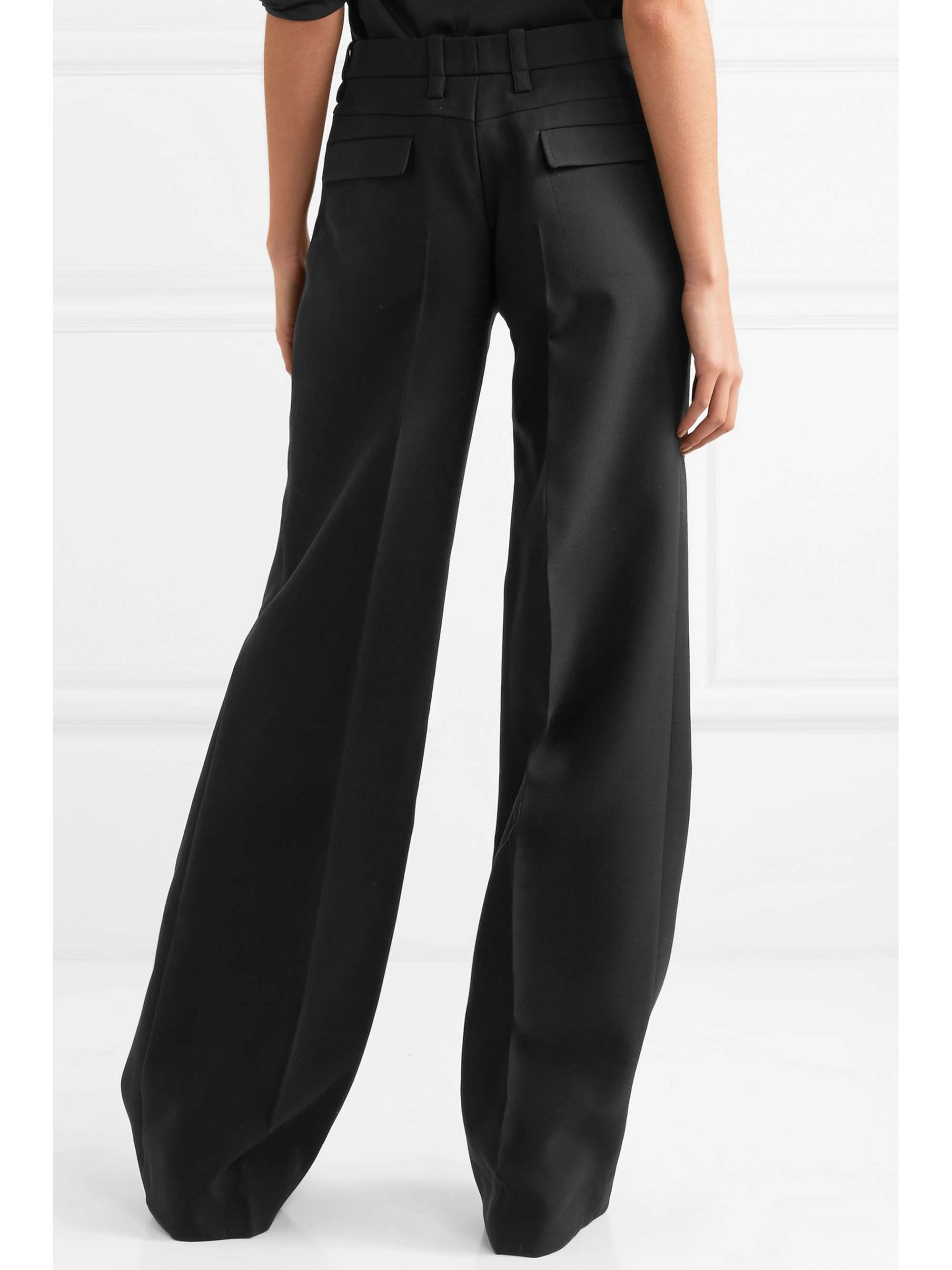 CHLOÉ Wool-blend wide-leg pants